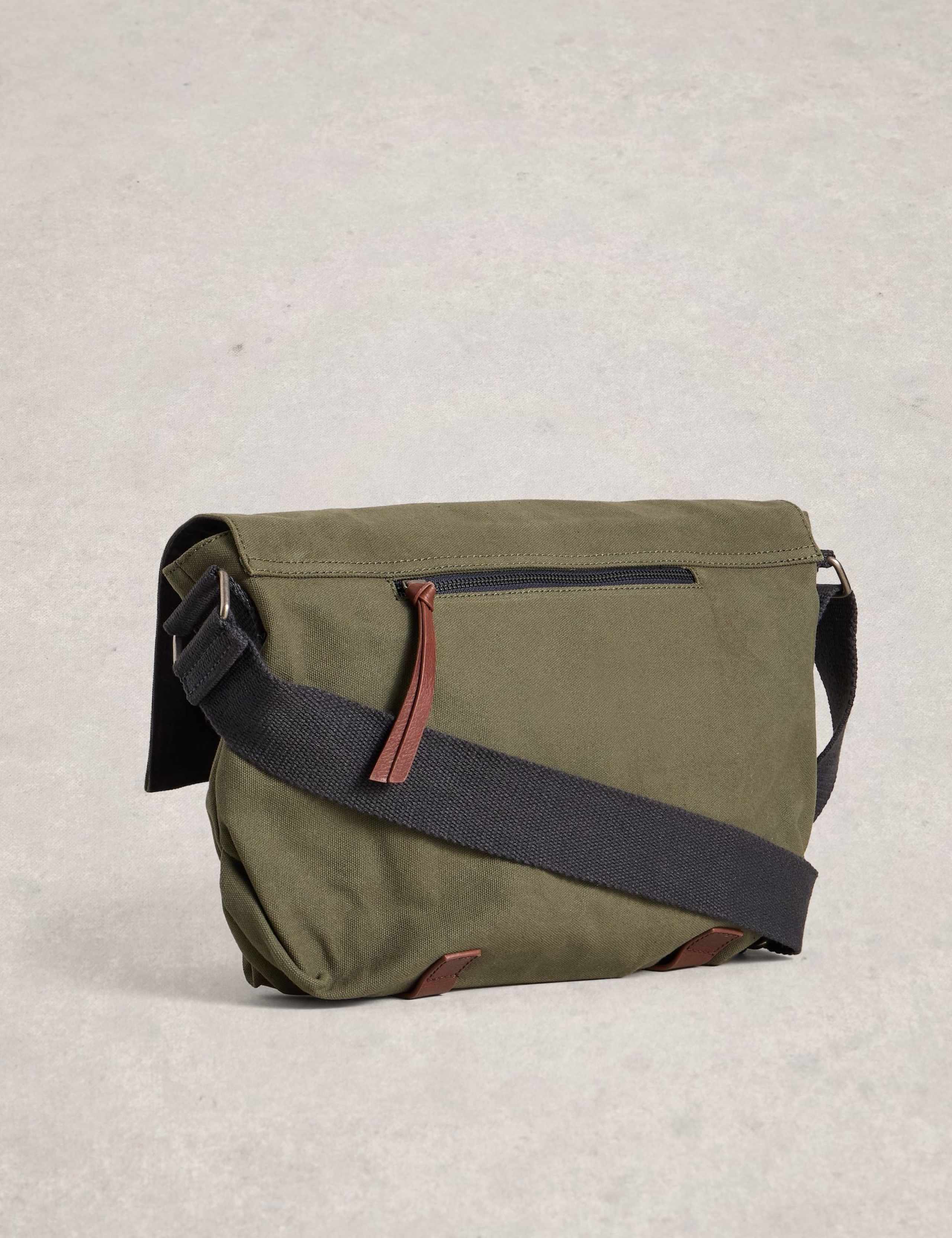 Canvas Messenger Bag 4 of 4
