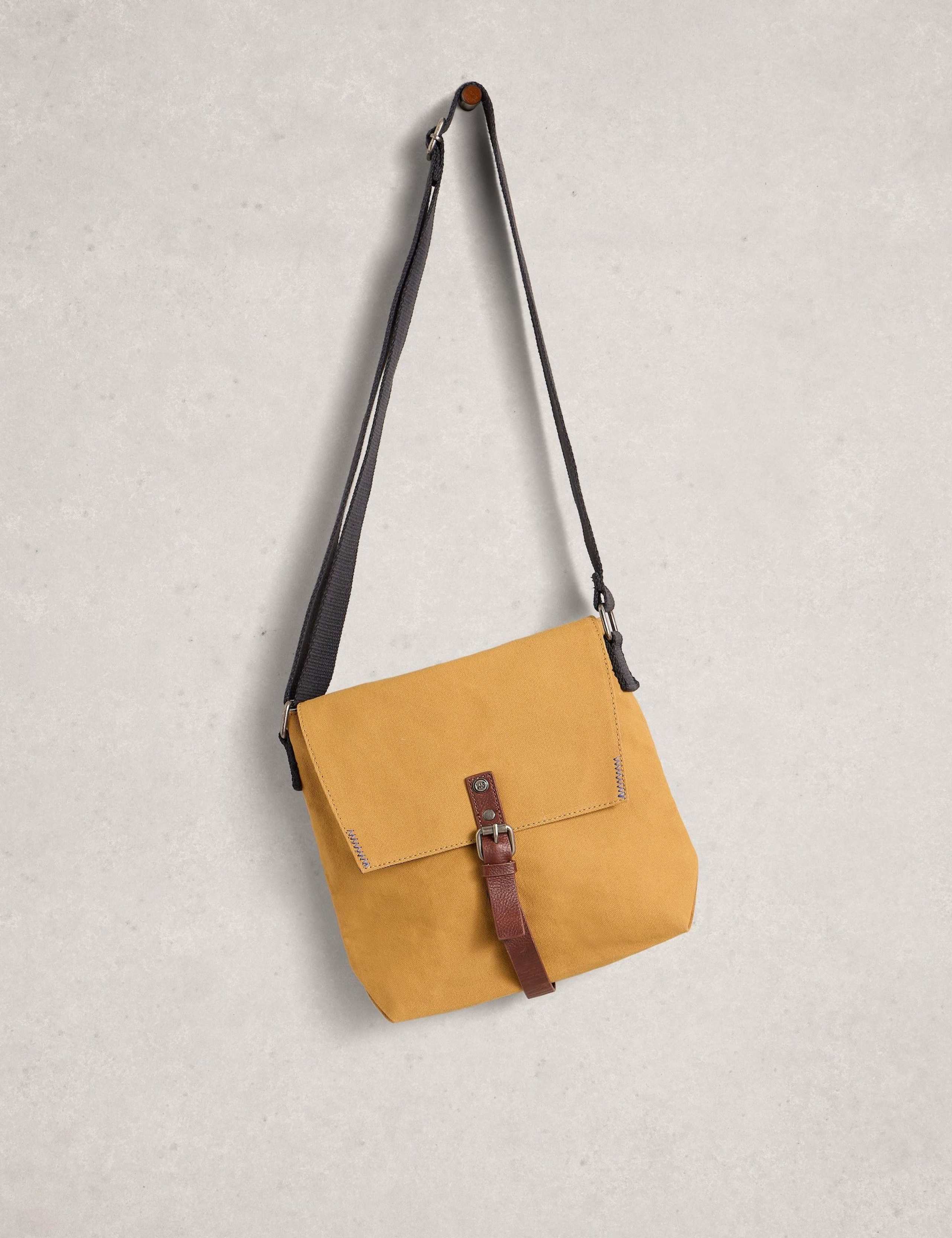Pure Cotton Canvas Cross Body Bag 4 of 4