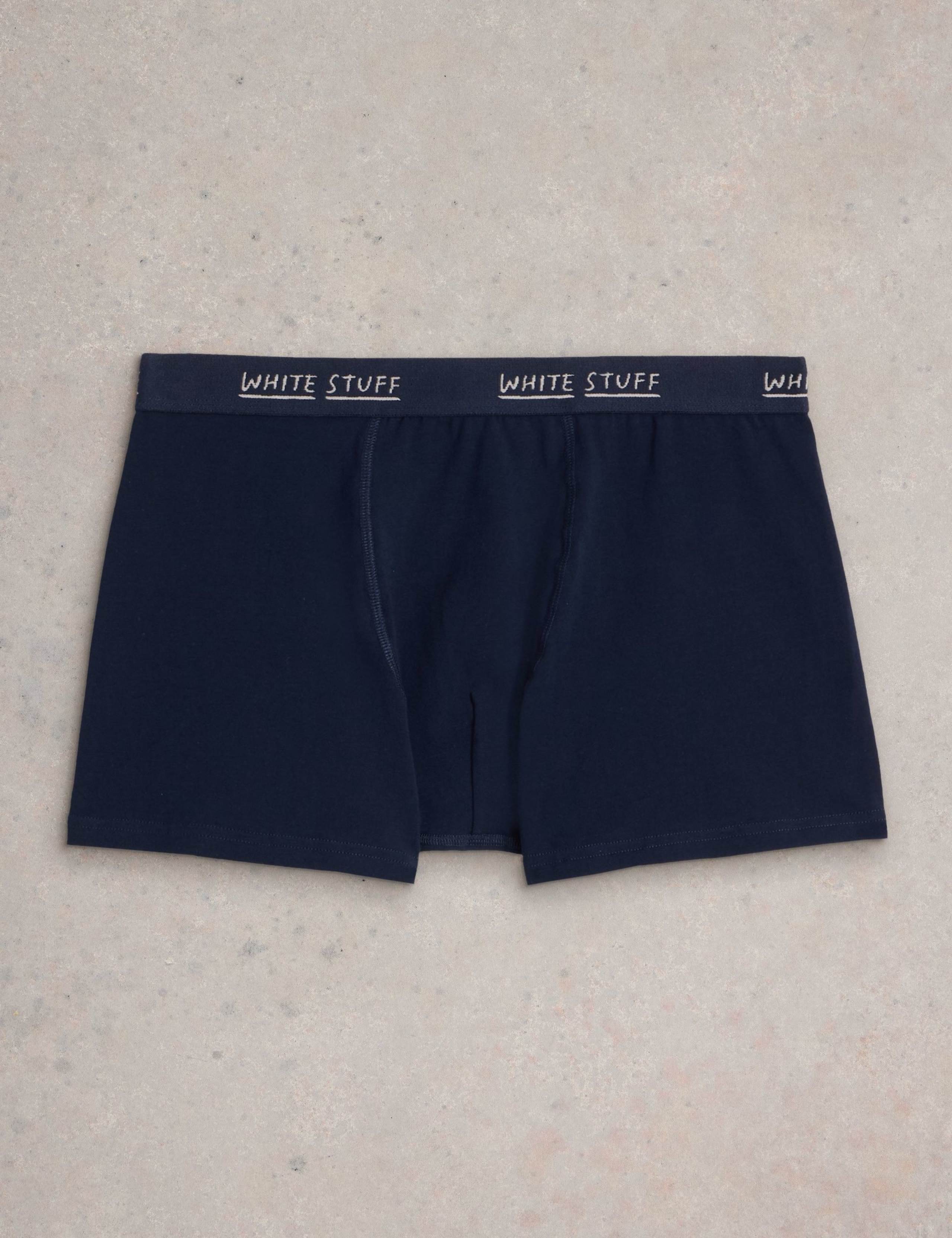 2pk Cotton Rich Patterned Boxers 2 of 3
