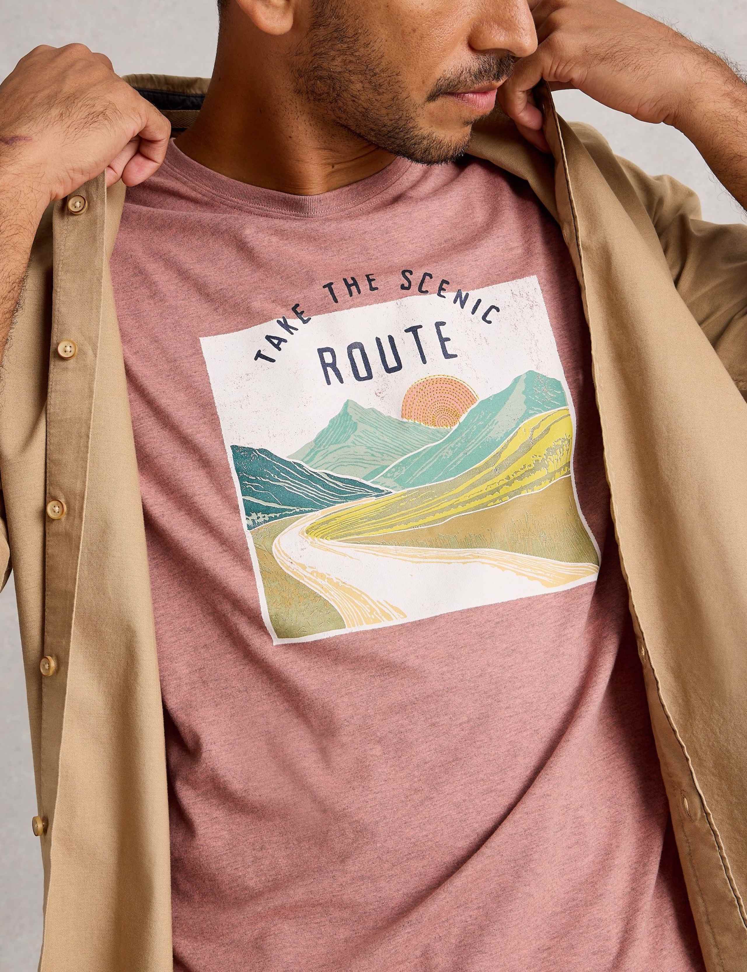 Cotton Rich Scenic Graphic T-Shirt 6 of 6