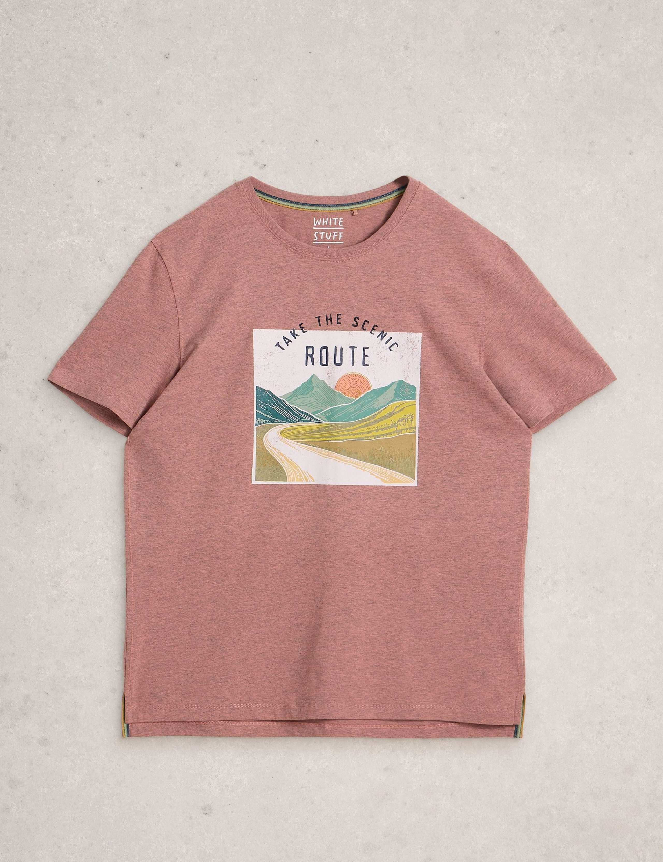 Cotton Rich Scenic Graphic T-Shirt 2 of 6