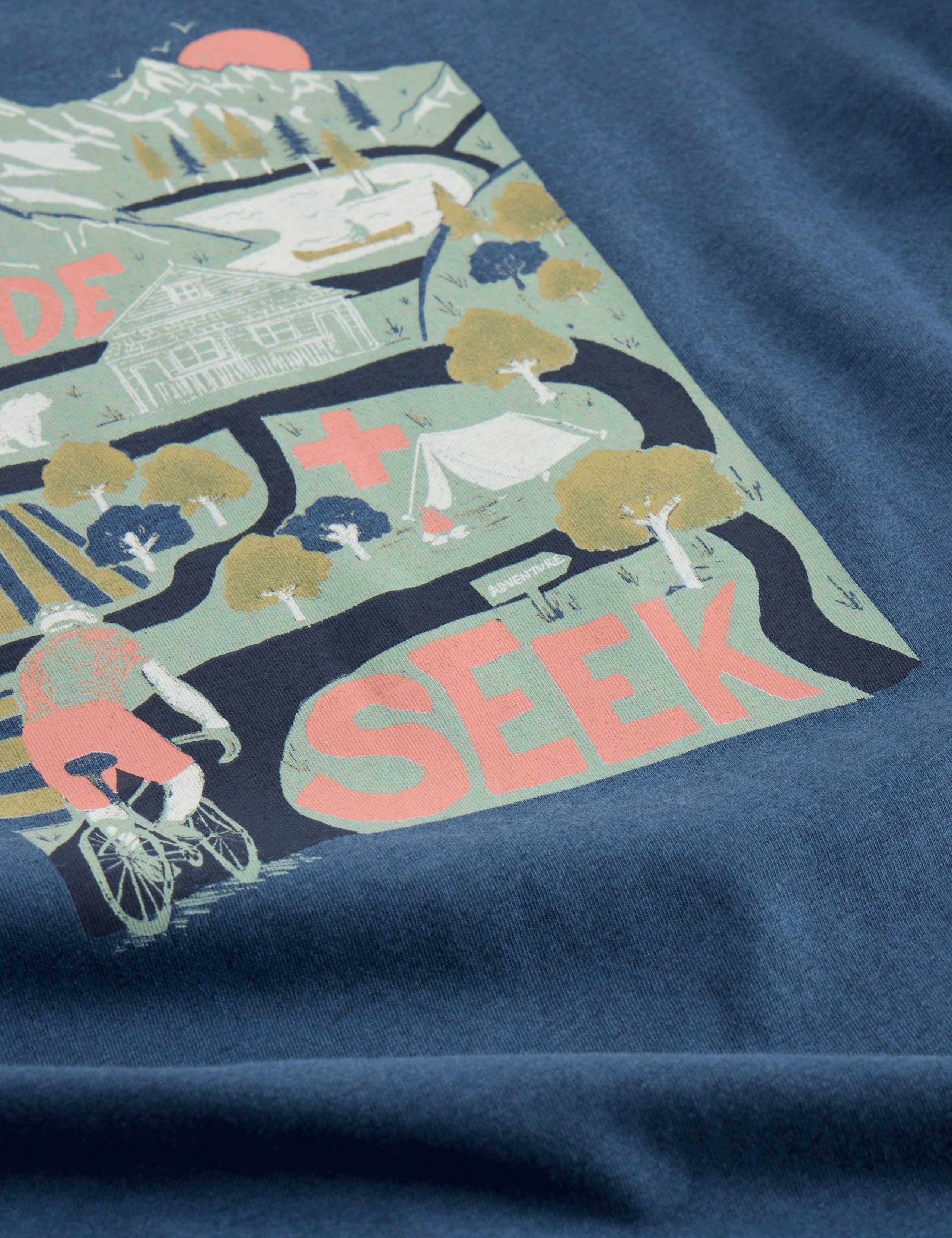 Cotton Rich Ride & Seek Graphic T-Shirt 5 of 6