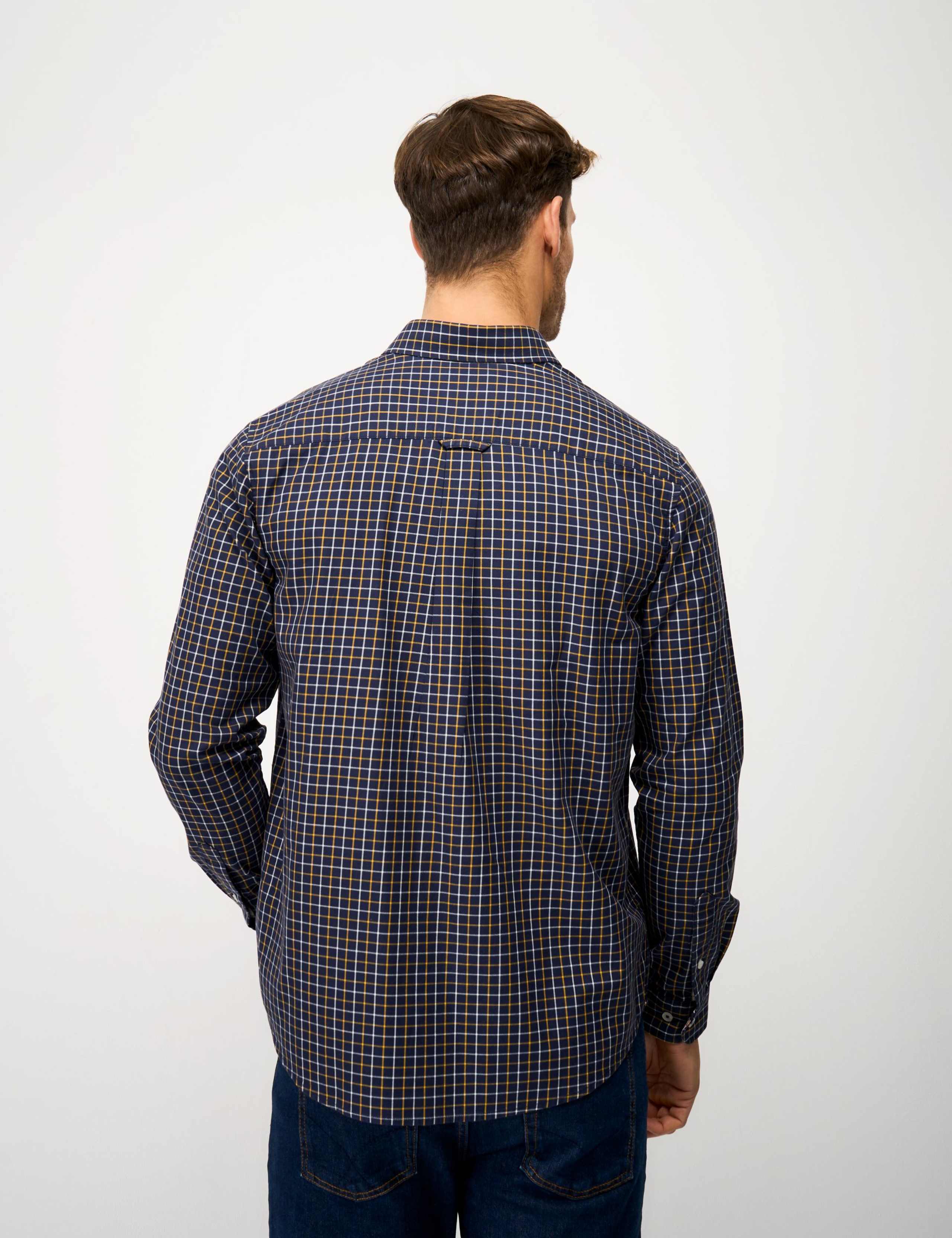 Relaxed Fit Pure Cotton Twill Checked Shirt 3 of 5