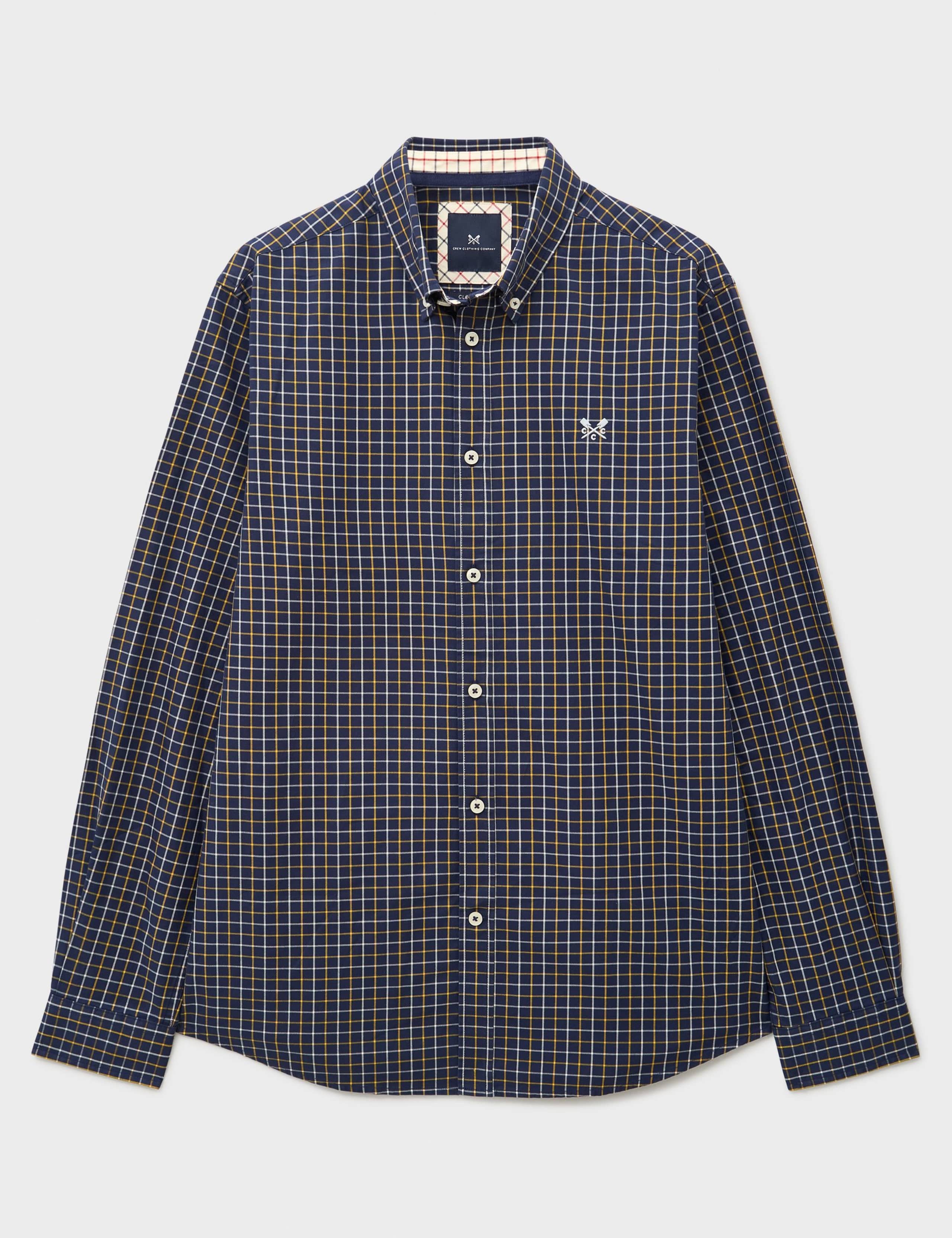 Relaxed Fit Pure Cotton Twill Checked Shirt 2 of 5