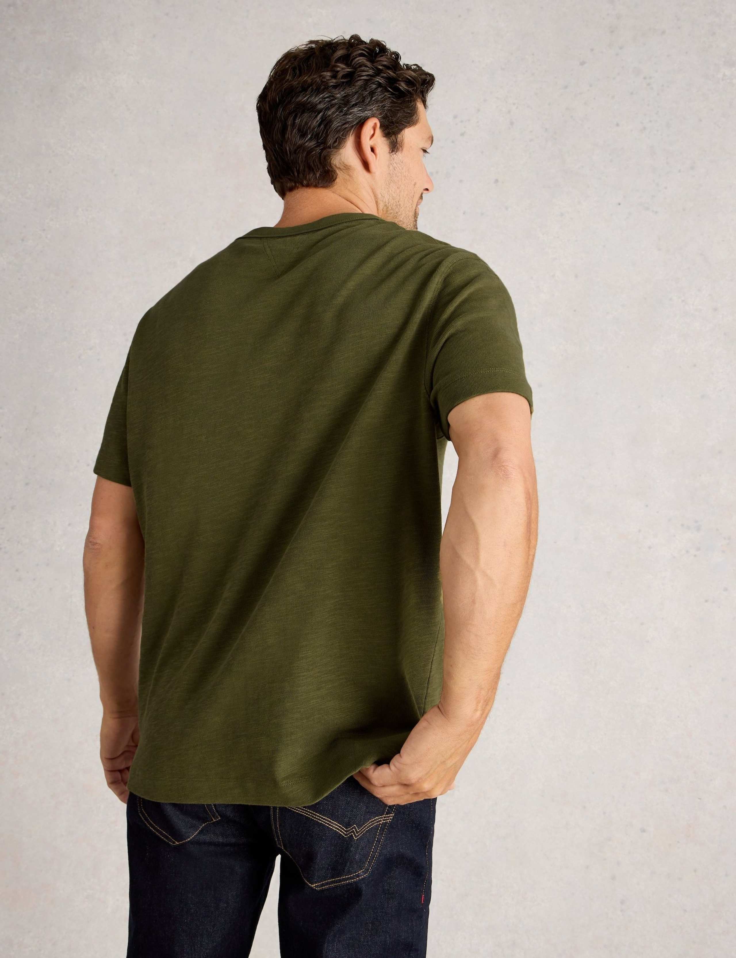 Pure Cotton Crew Neck T-Shirt 4 of 6