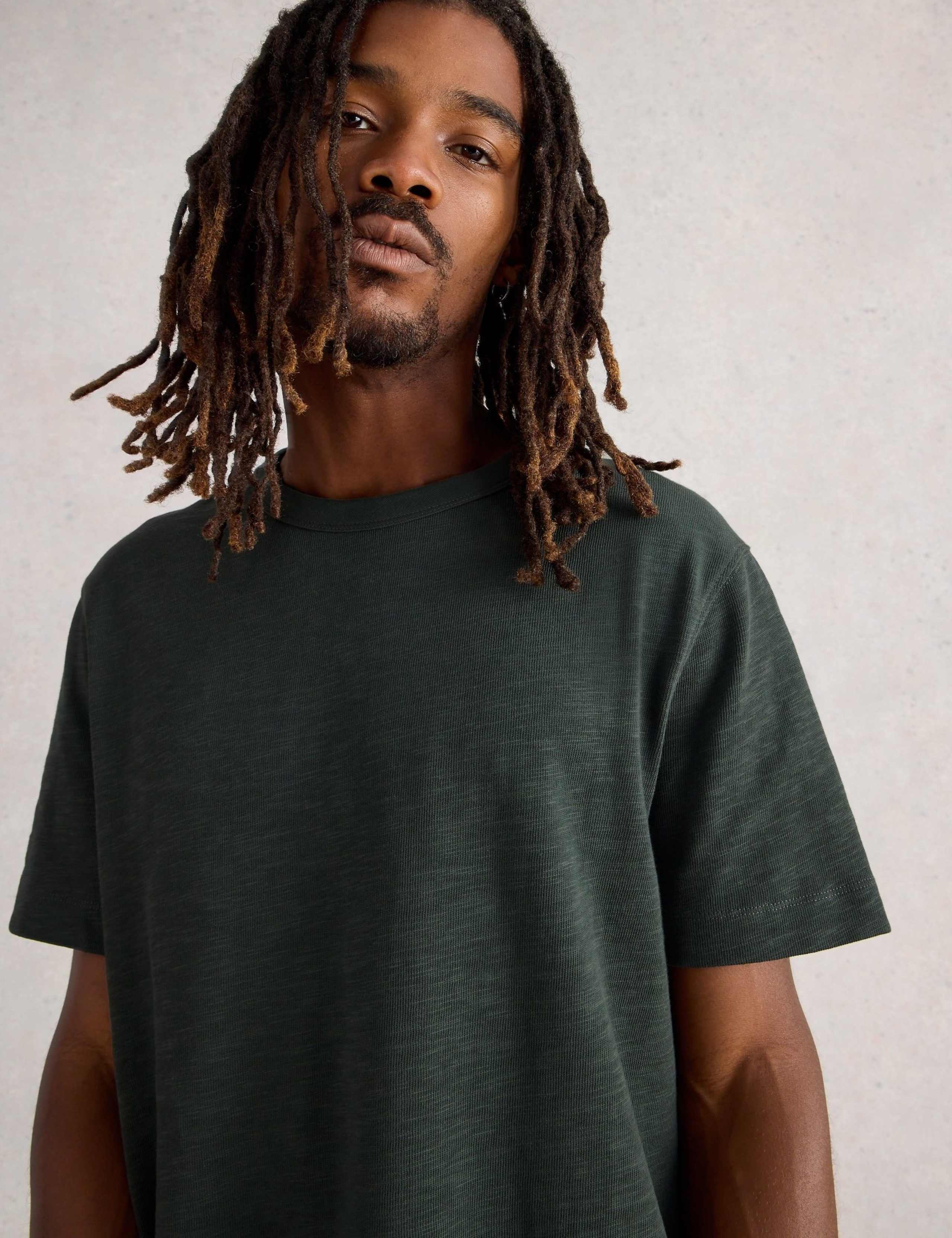 Pure Cotton Crew Neck T-Shirt 6 of 6