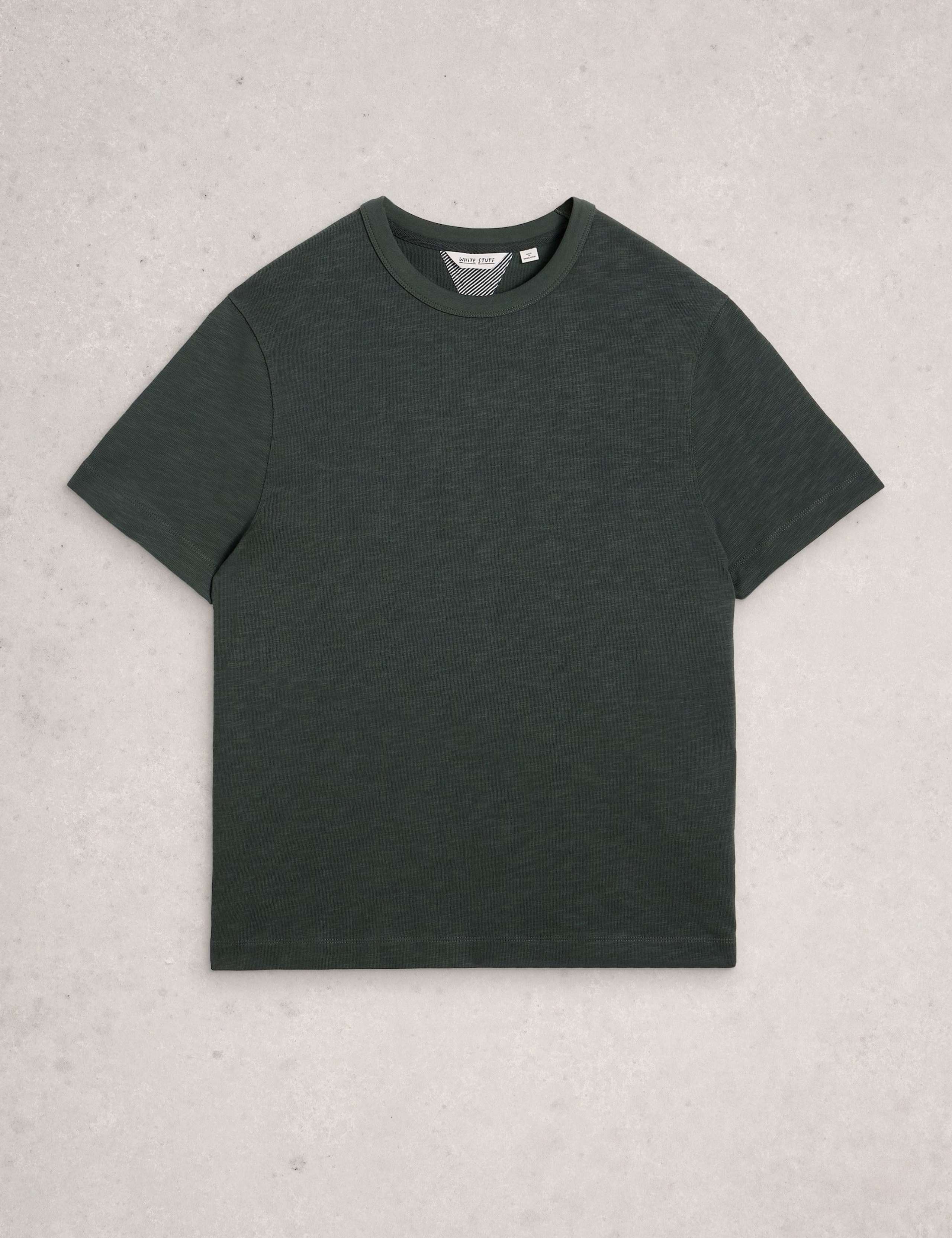 Pure Cotton Crew Neck T-Shirt 2 of 6