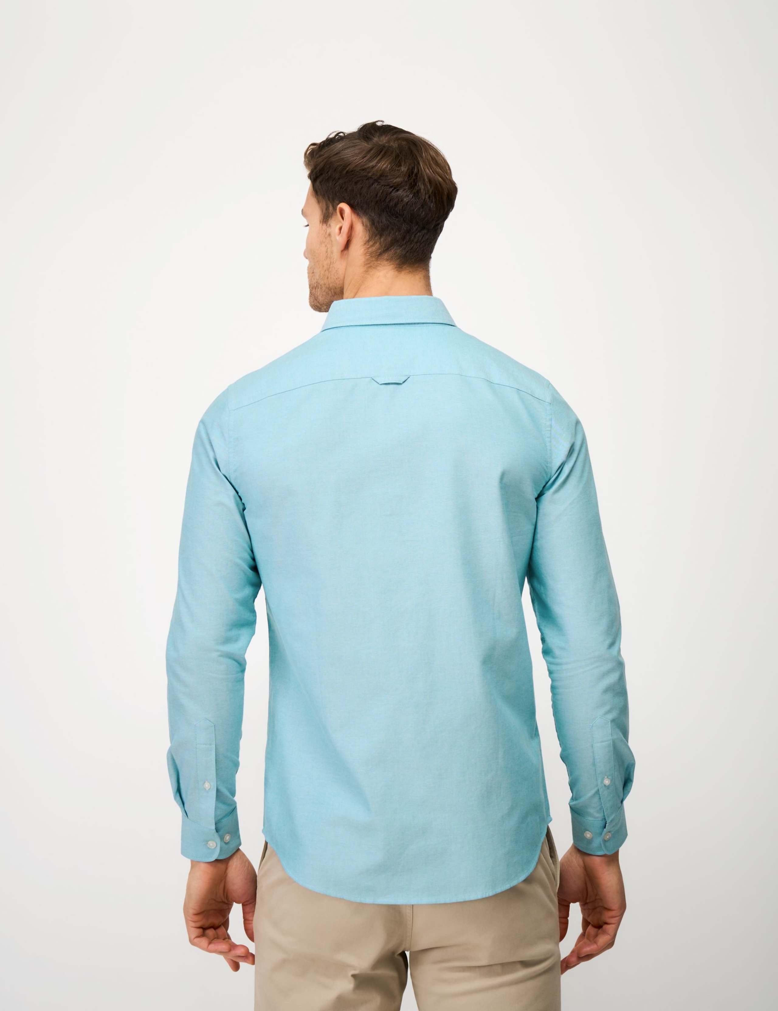 Slim Fit Pure Cotton Oxford Shirt 3 of 5