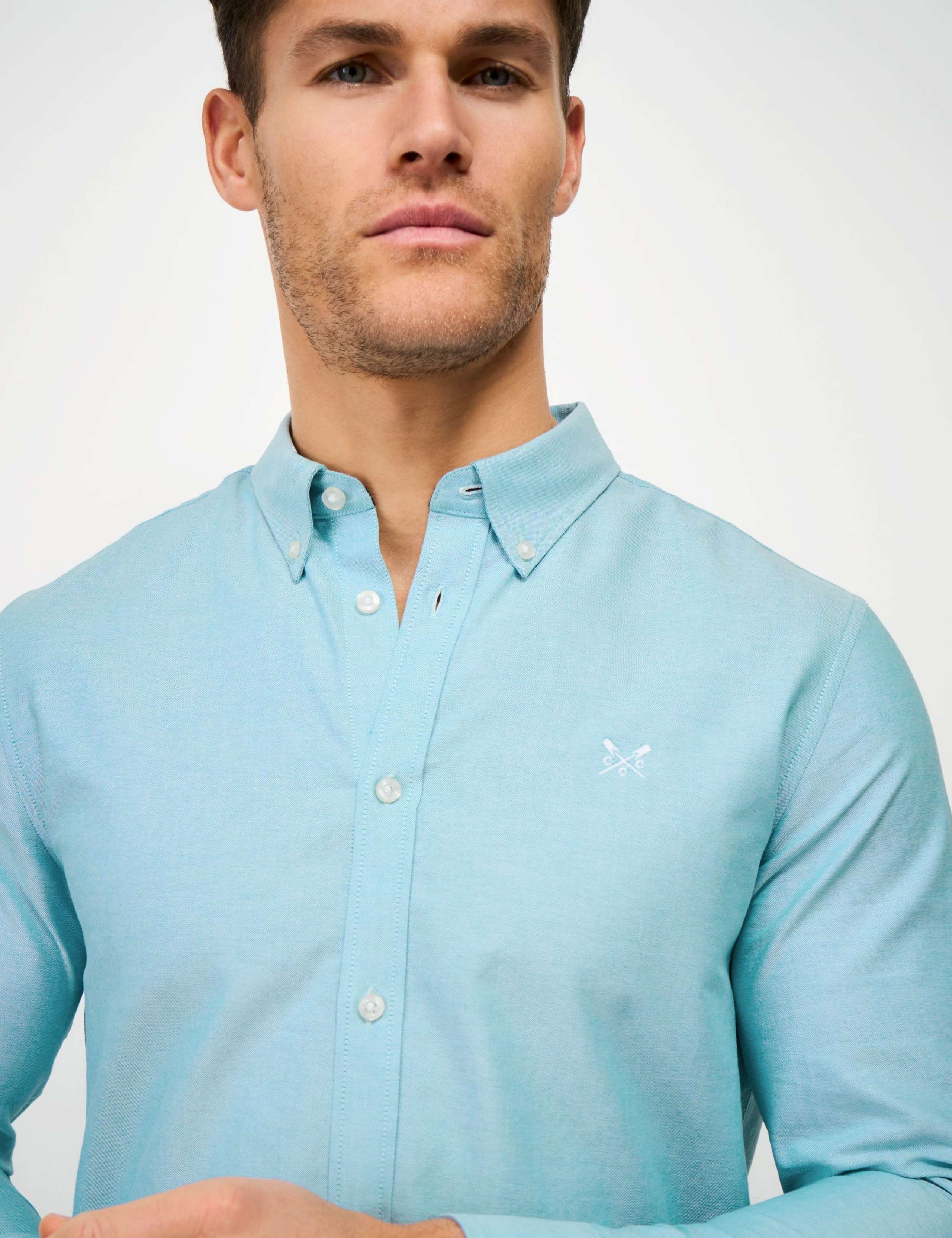 Slim Fit Pure Cotton Oxford Shirt 4 of 5