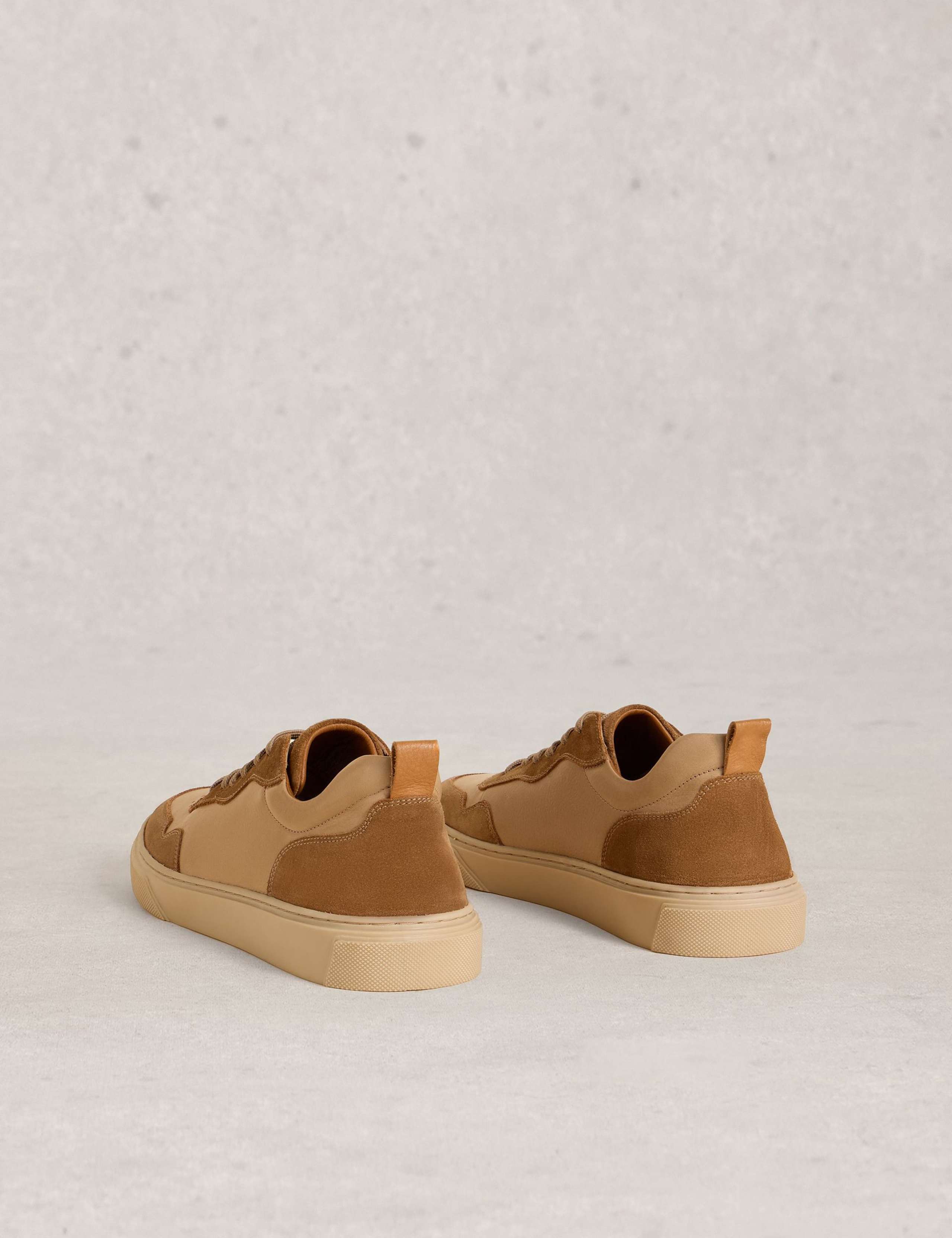 Leather Lace Up Trainers 4 of 4
