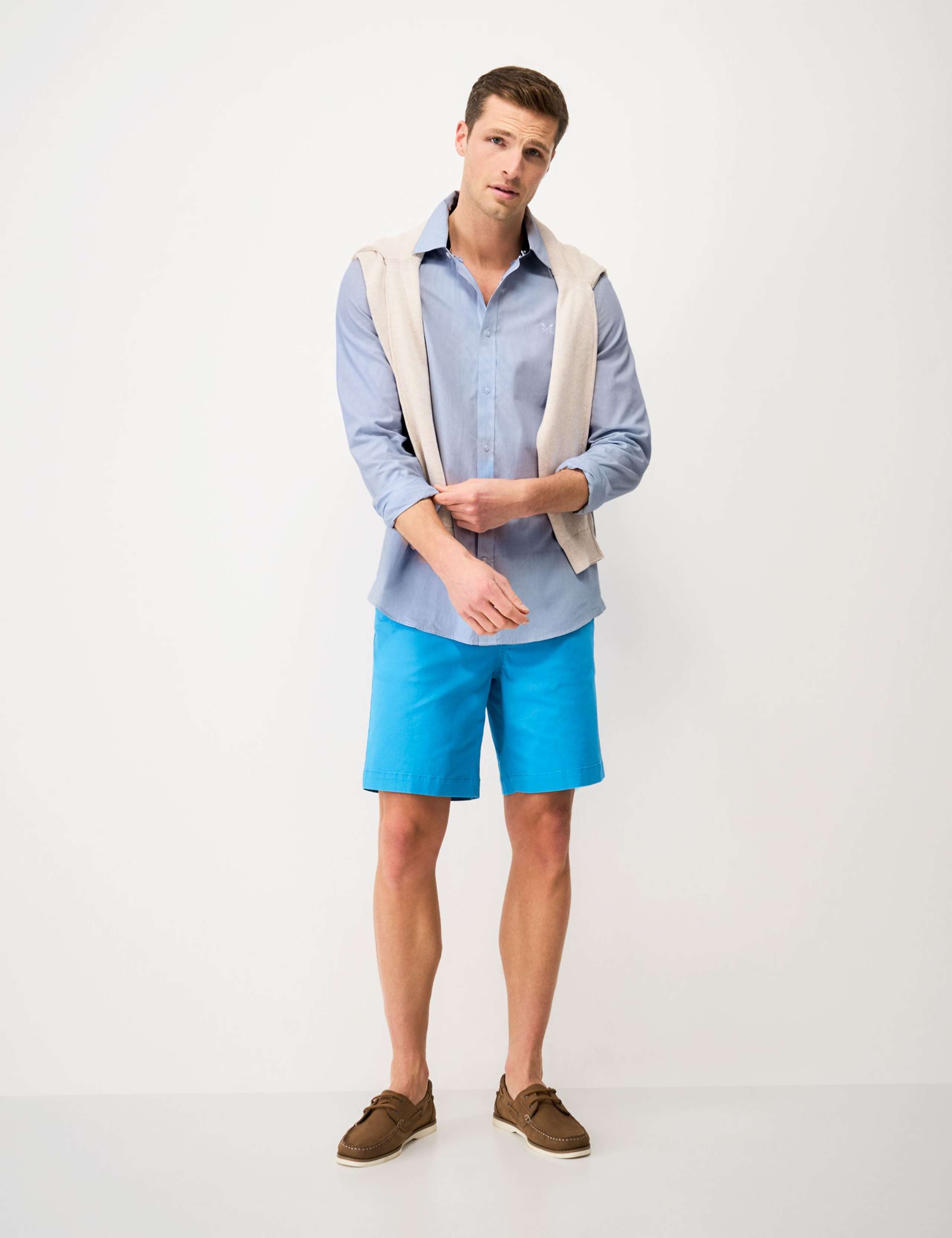 Regular Fit Pure Cotton Striped Oxford Shirt 1 of 5