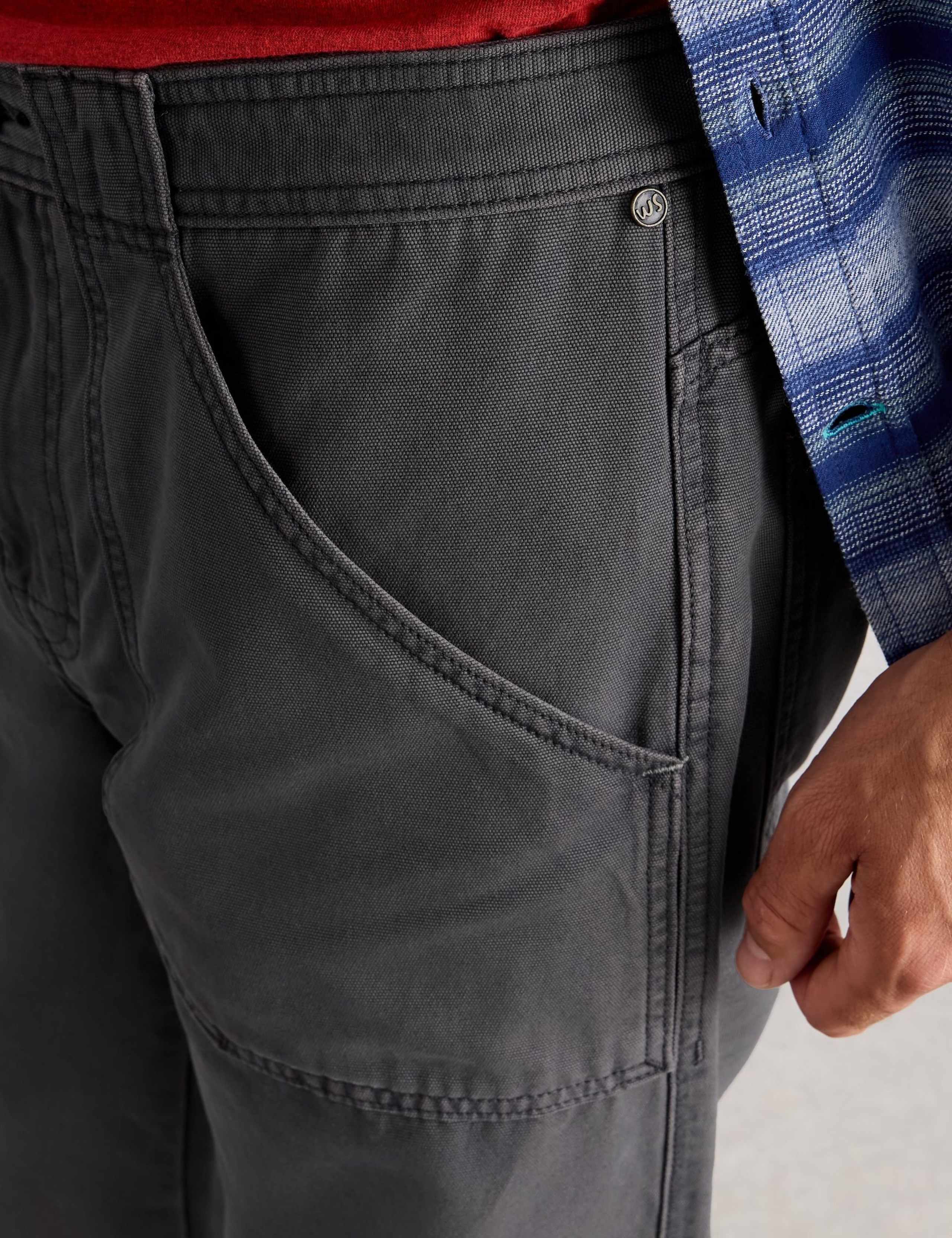 Loose Fit Pure Cotton Utility Trousers 5 of 6