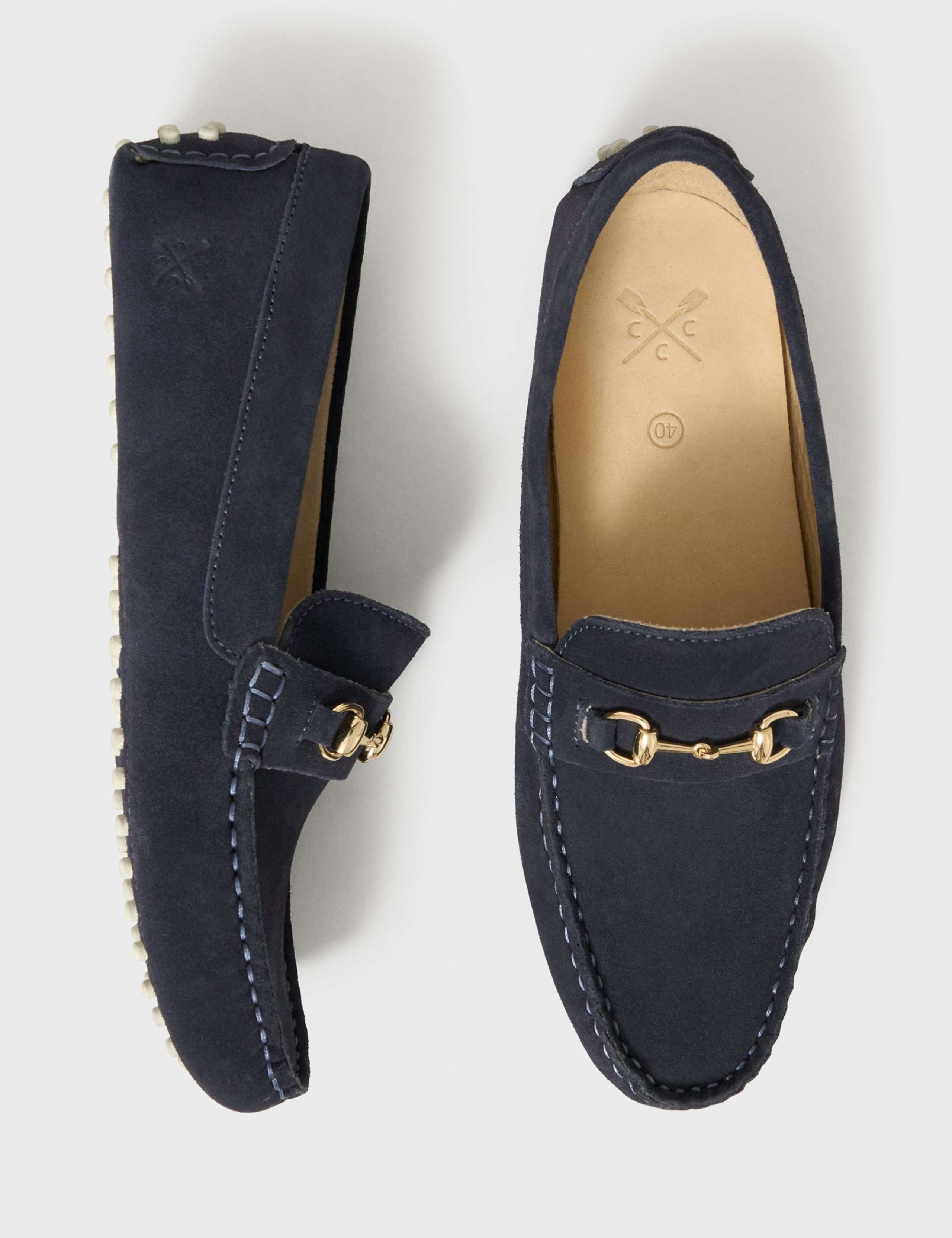 Suede Slip On Flat Loafers 3 of 4