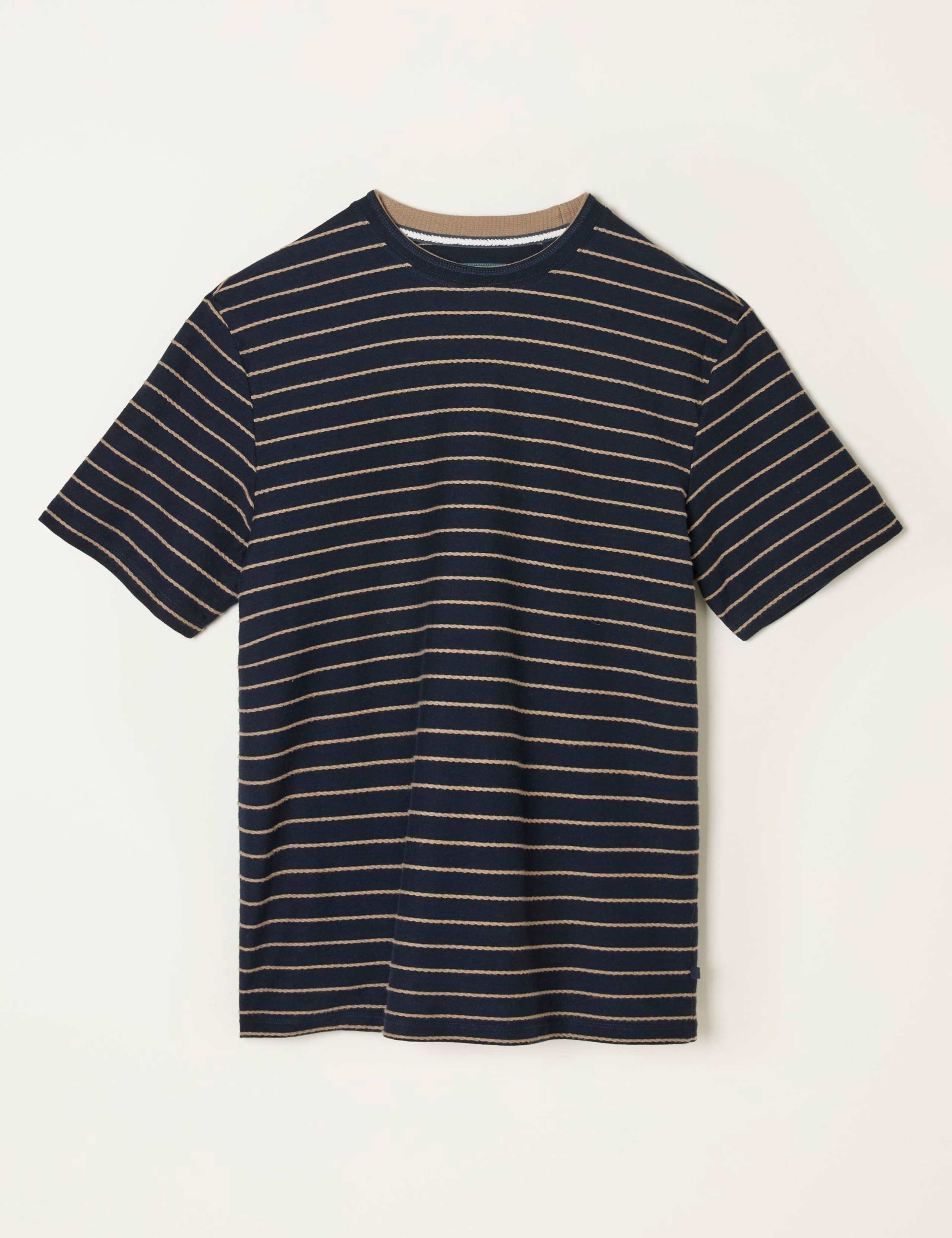 Pure Cotton Striped T-Shirt 2 of 4