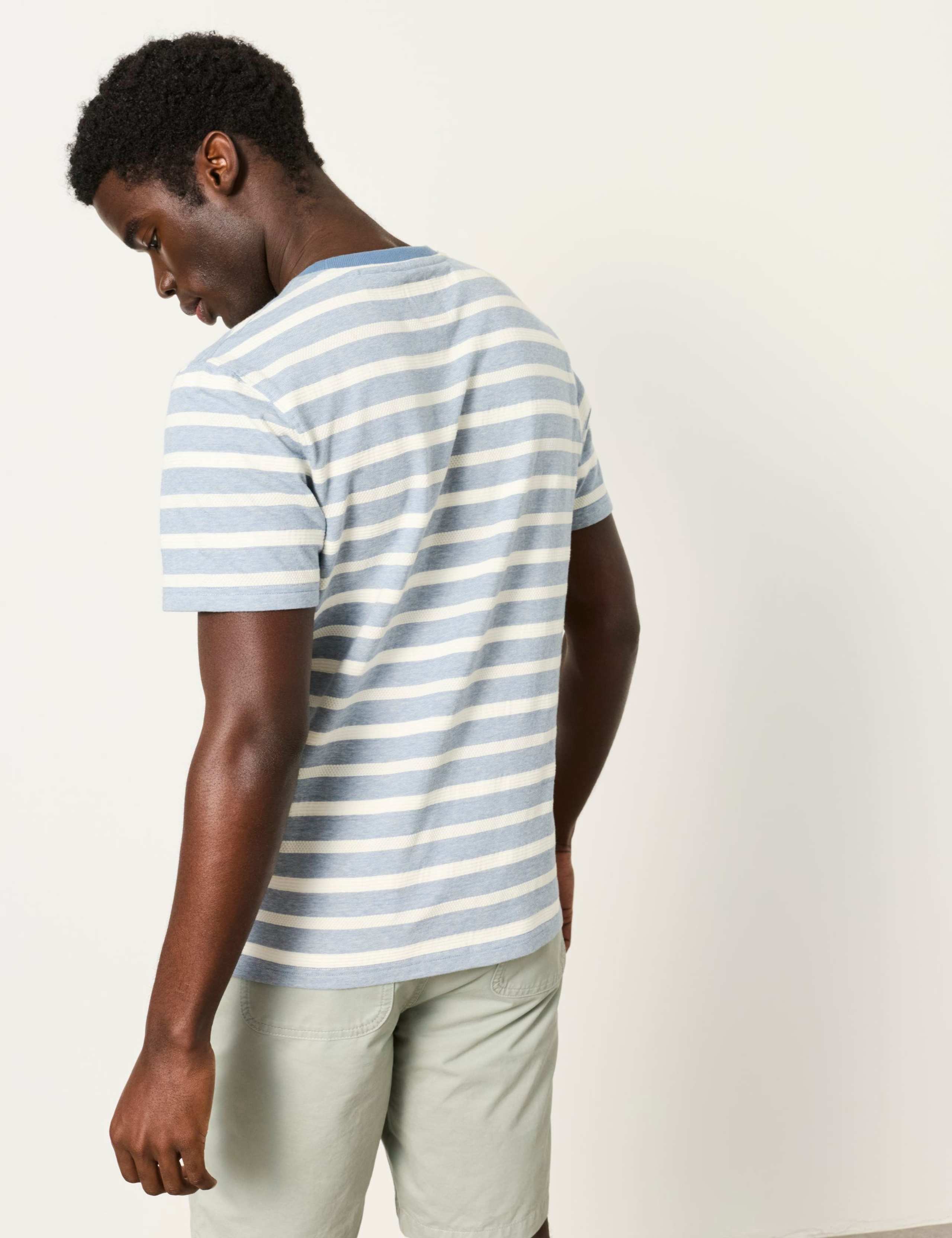 Pure Cotton Striped T-Shirt 3 of 6