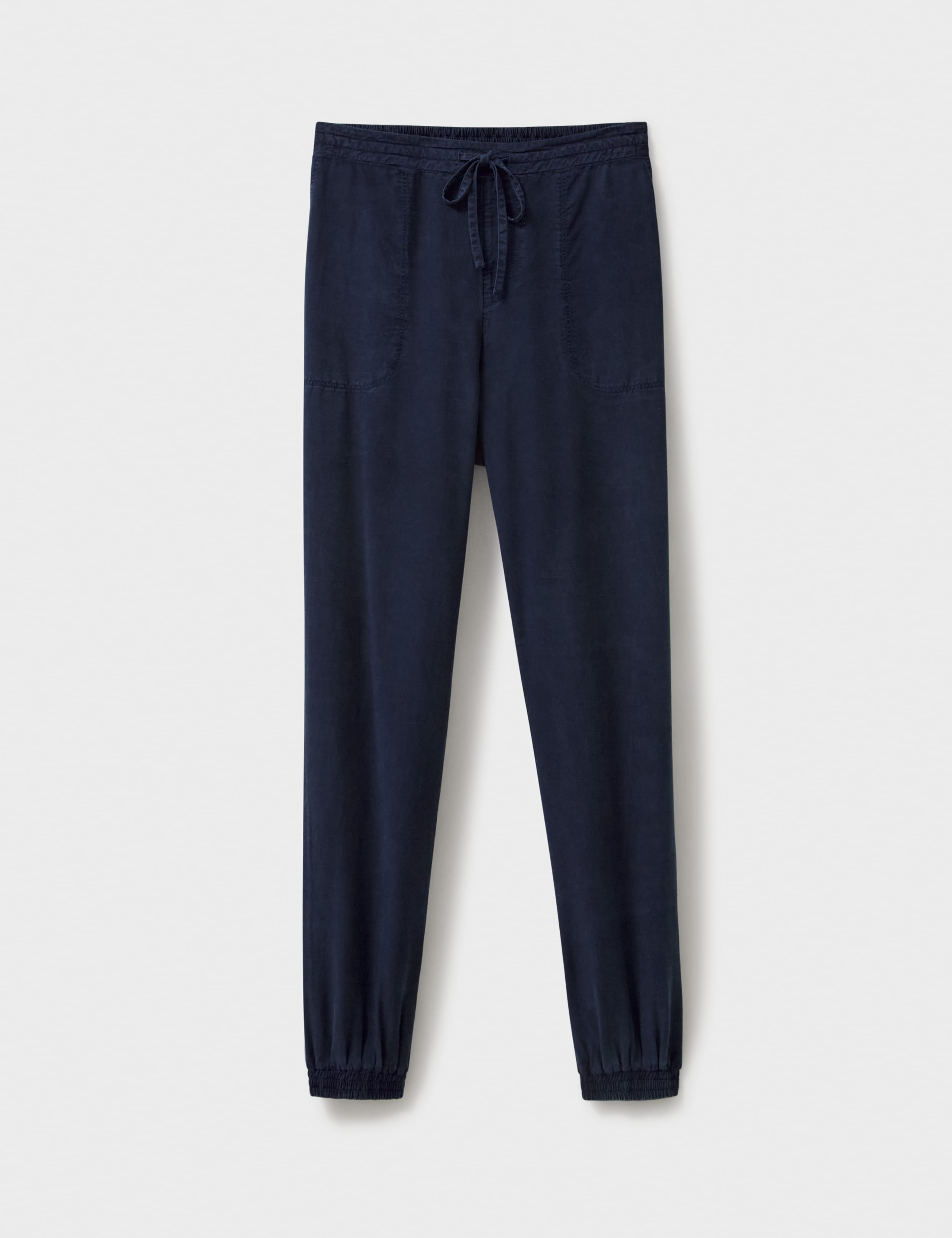Pure Lyocell Drawstring Joggers 2 of 5
