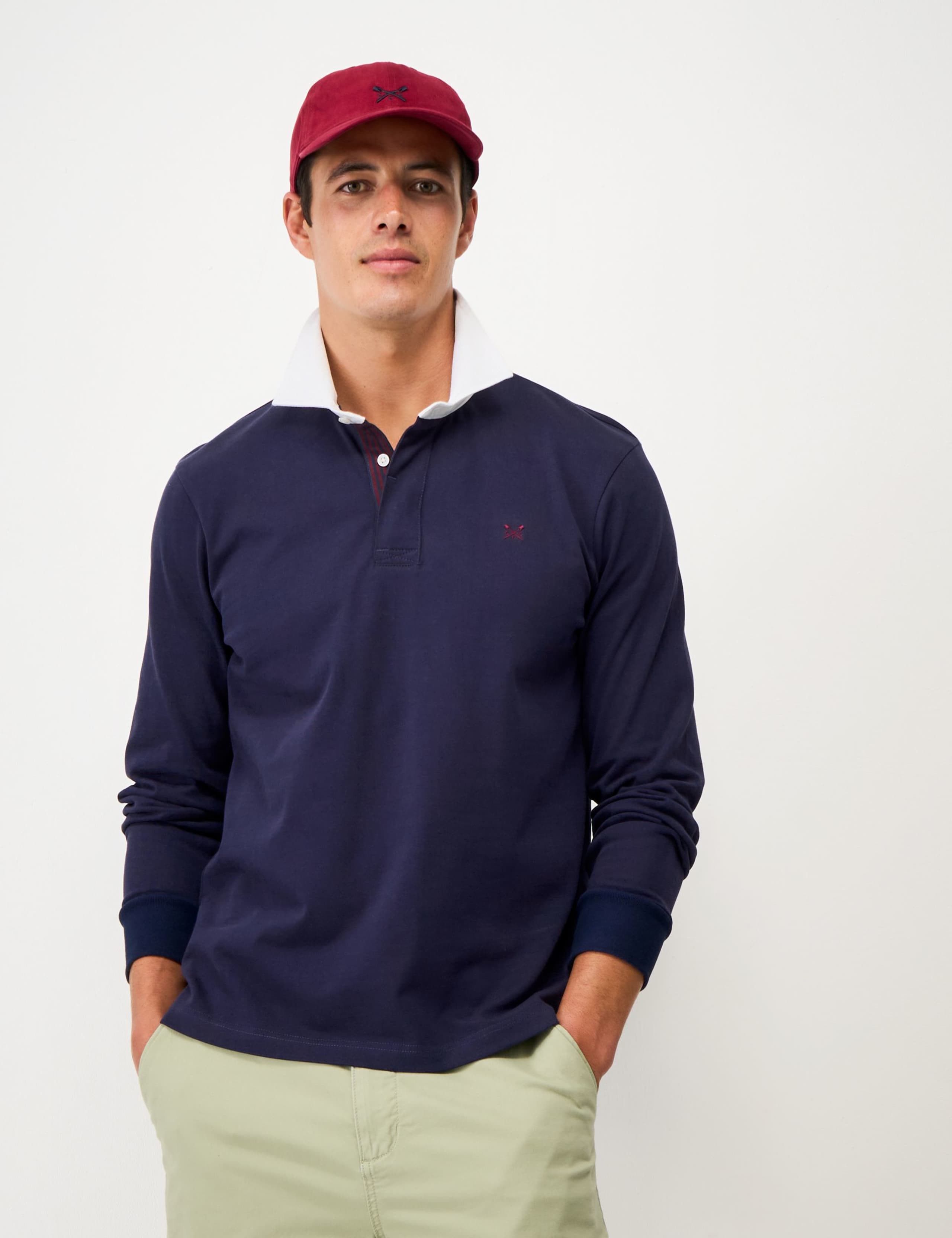 Pure Cotton Long Sleeve Rugby Shirt 3 of 6