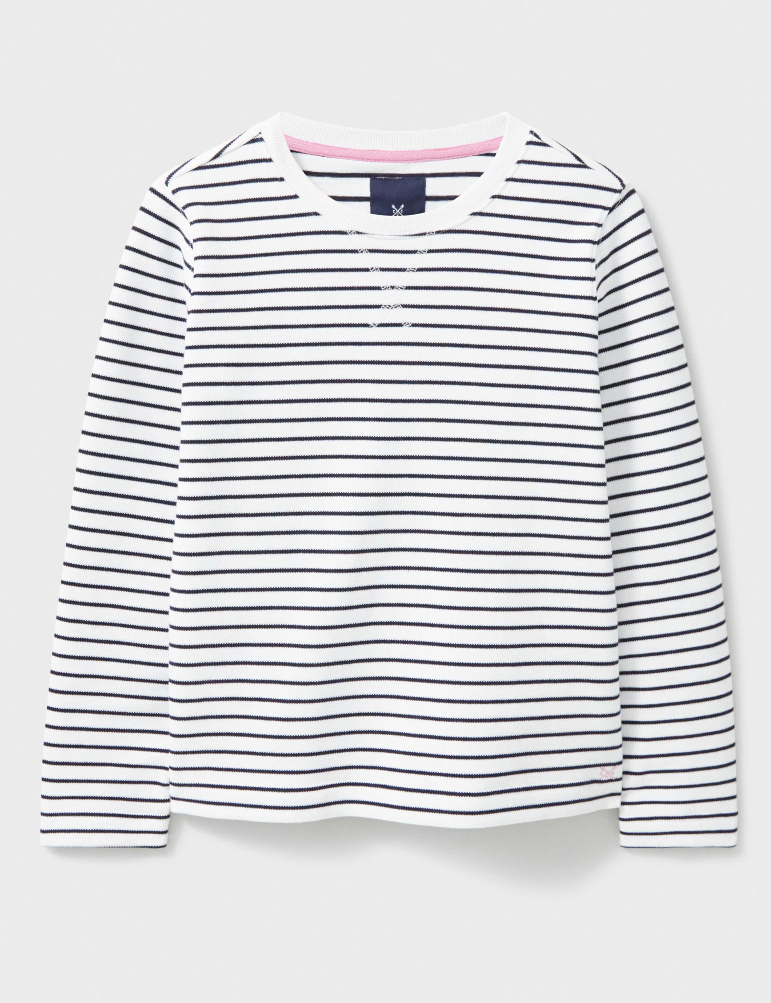 Cotton Rich Striped Sweatshirt 2 of 5