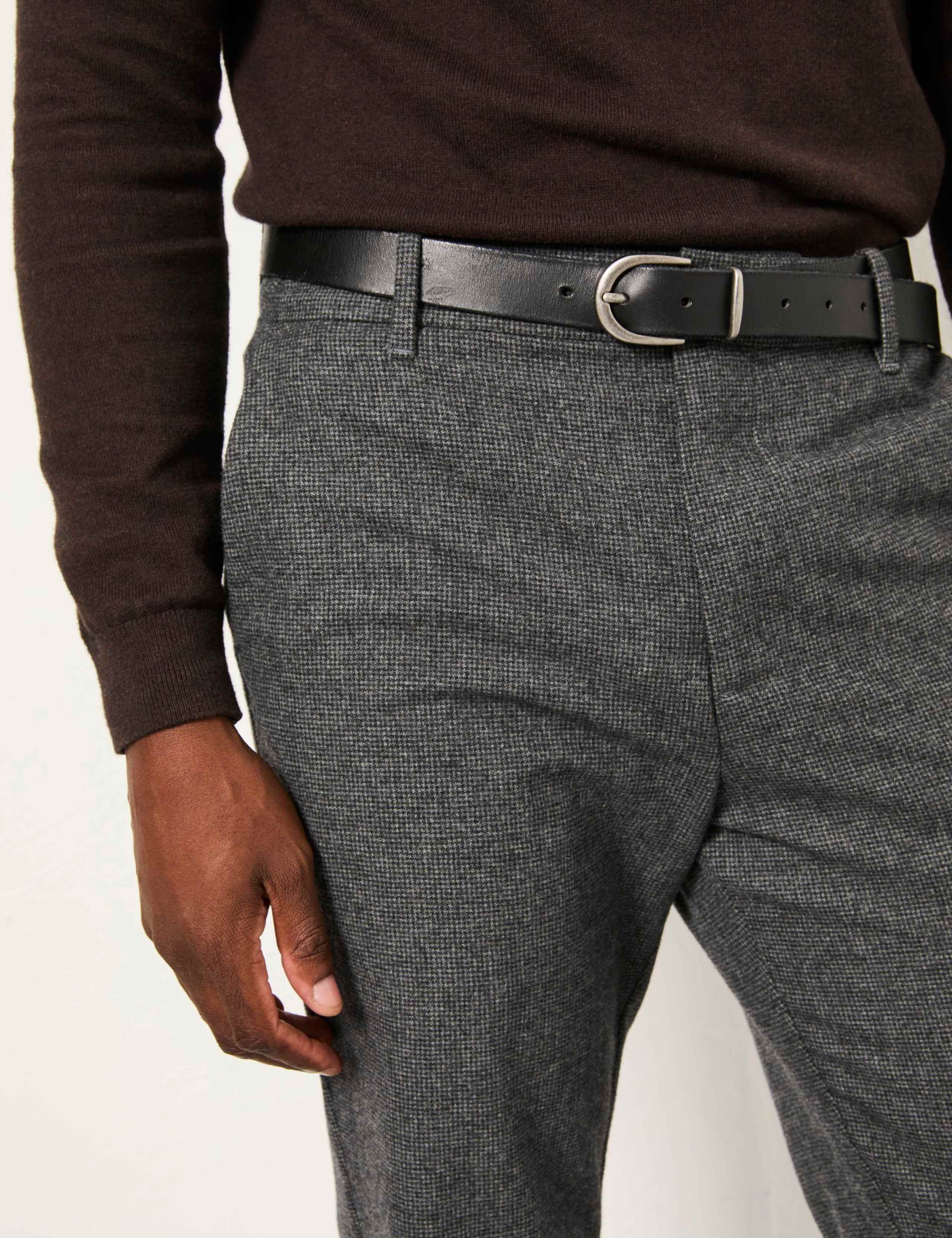 Regular Fit Wool Rich Trousers 5 of 6