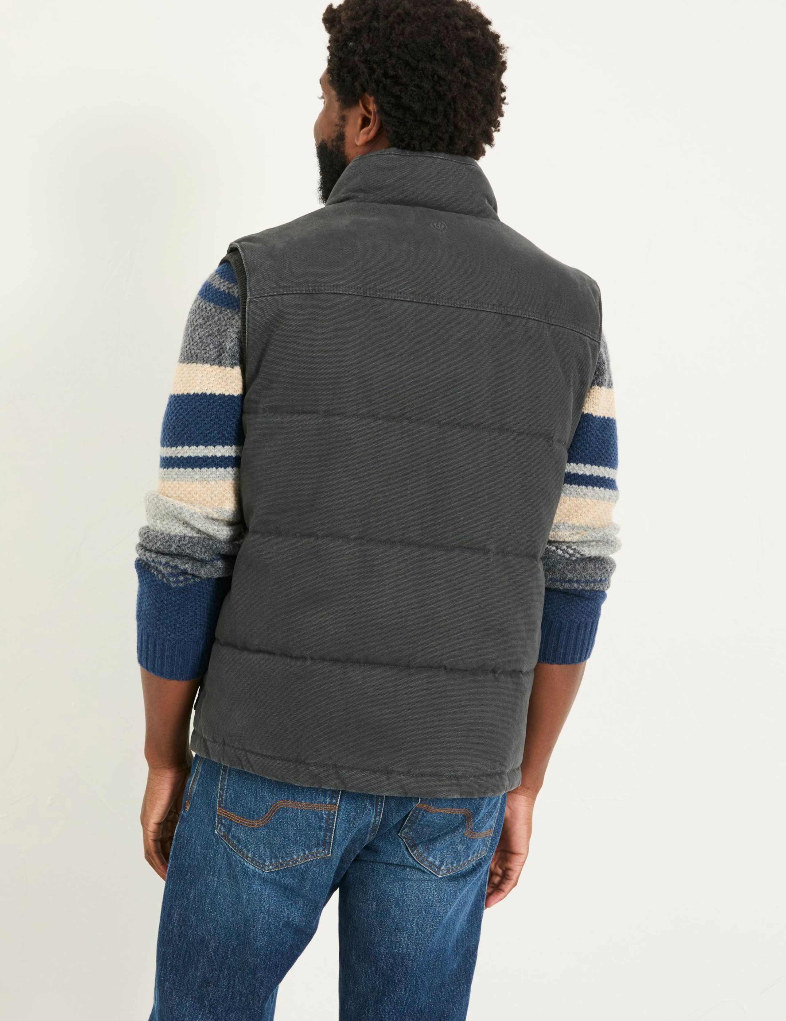 Cotton Blend Gilet 3 of 5