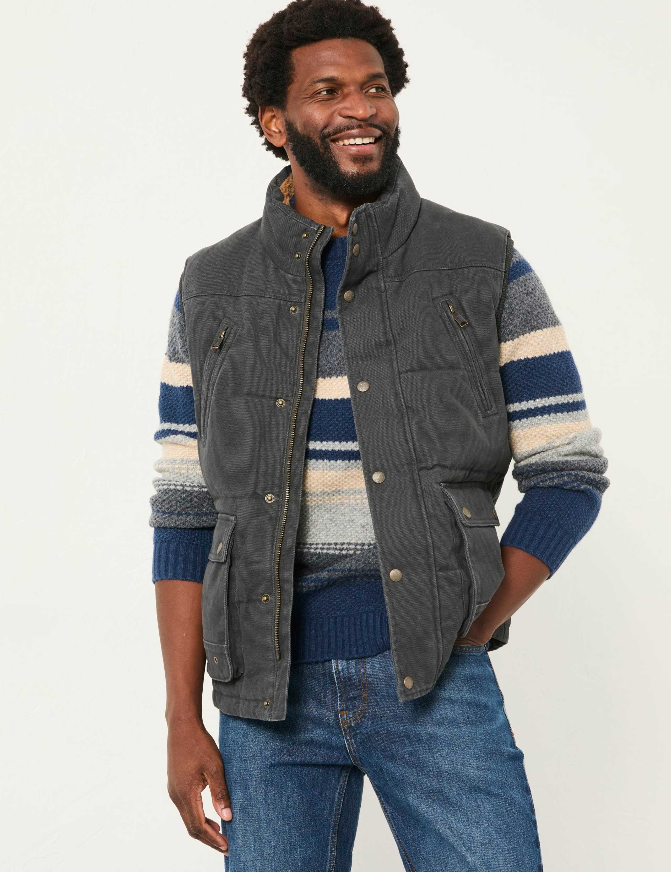 Cotton Blend Gilet 4 of 5