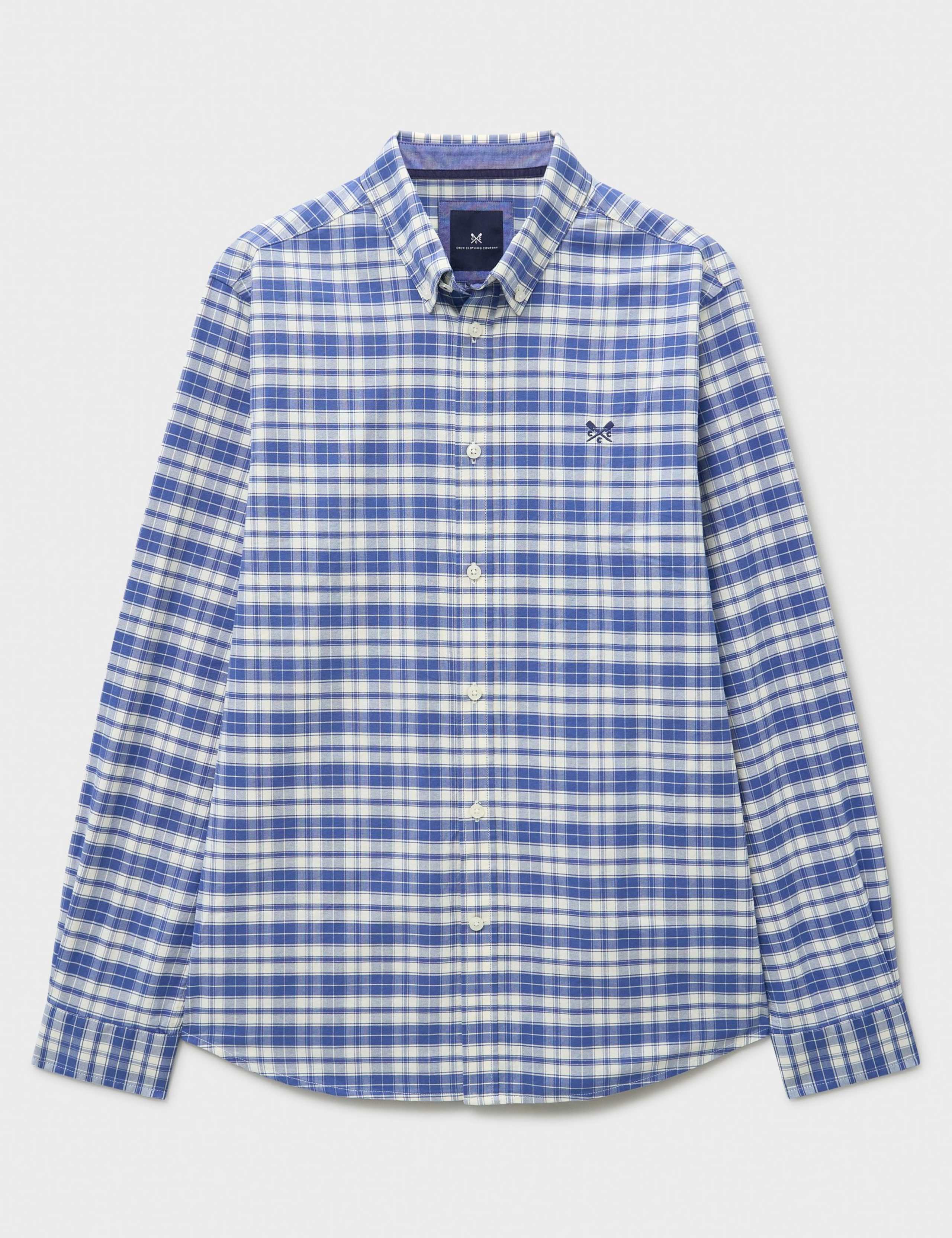 Regular Fit Pure Cotton Check Oxford Shirt 2 of 5
