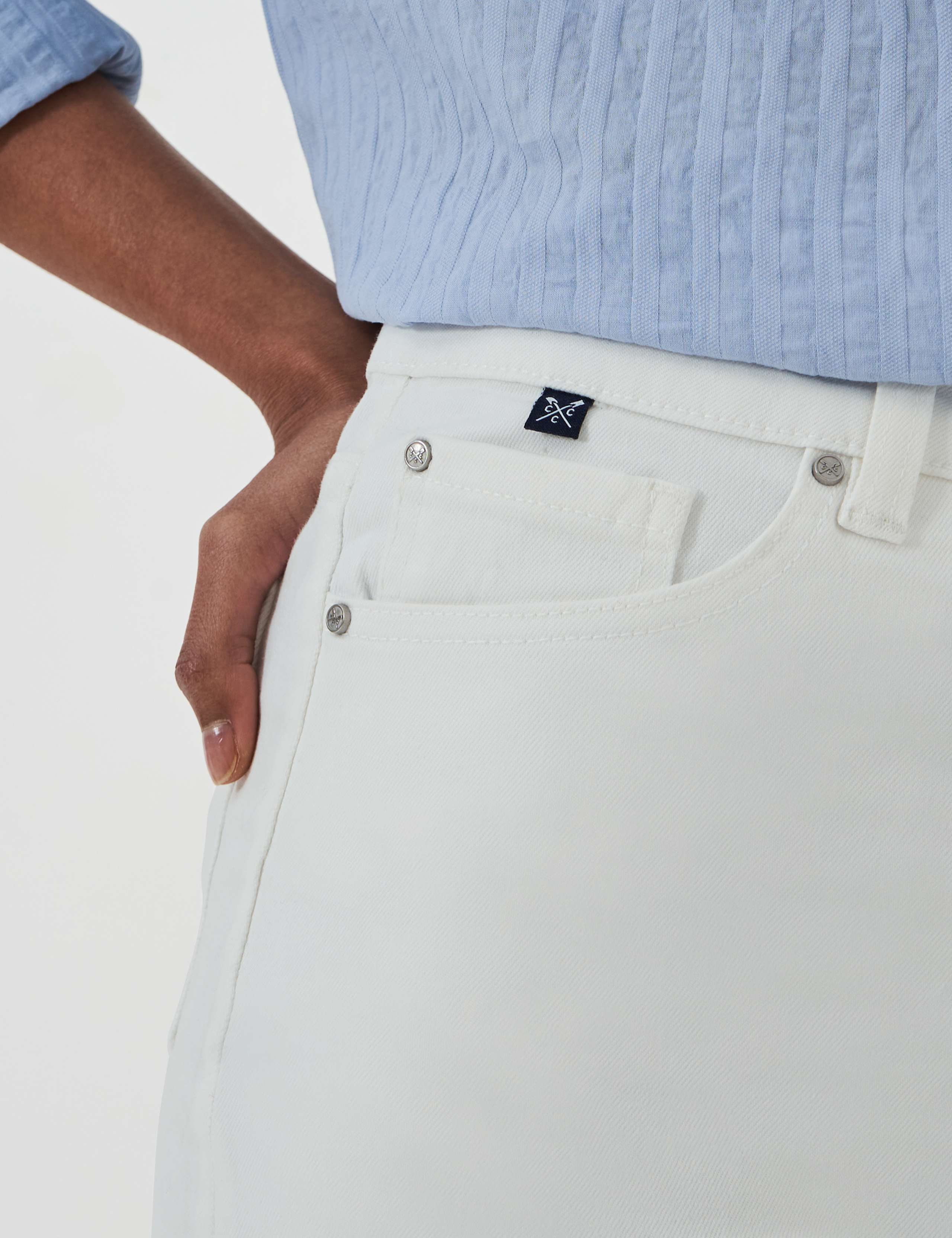 Straight Leg Cropped Jeans 5 of 5
