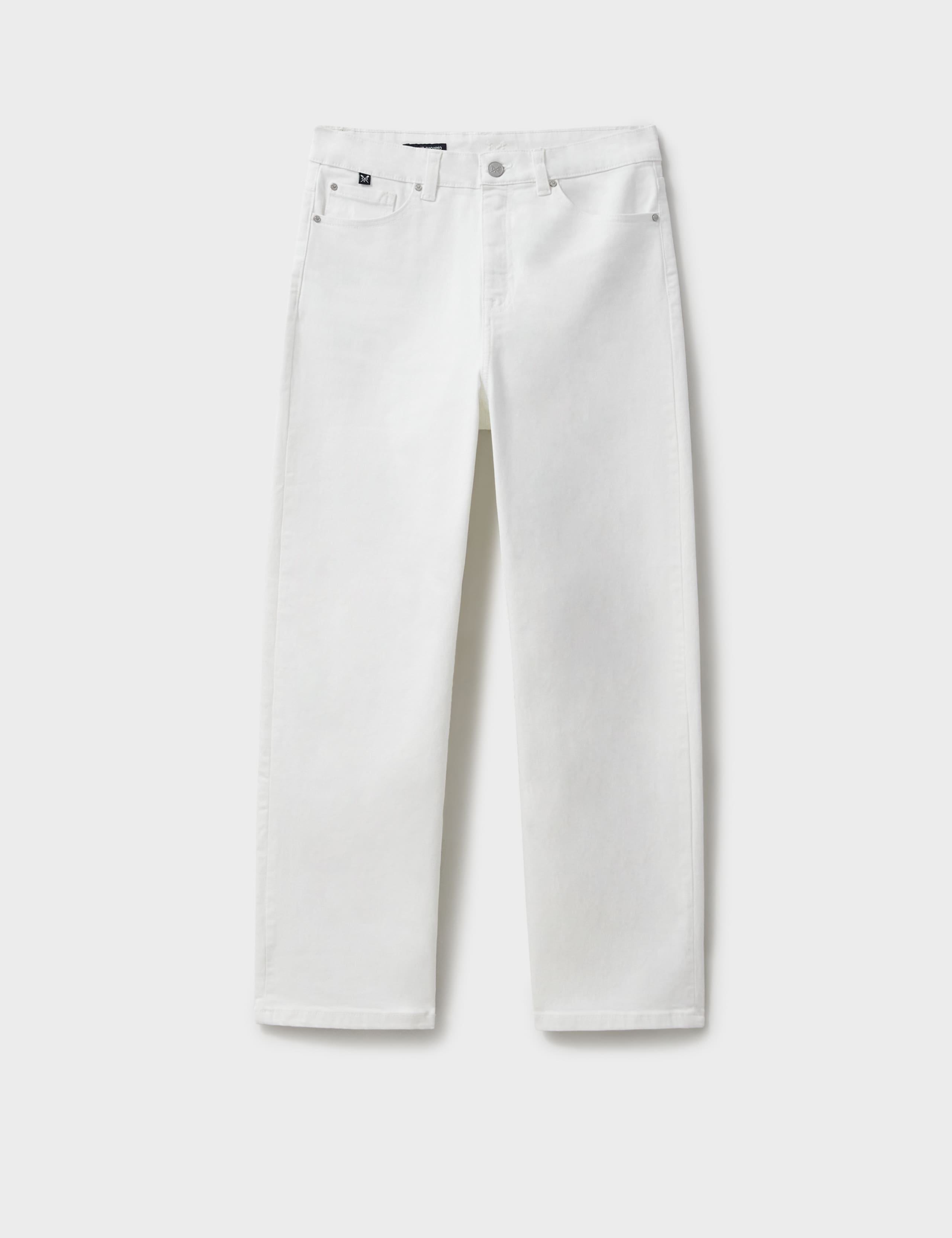 Straight Leg Cropped Jeans 2 of 5
