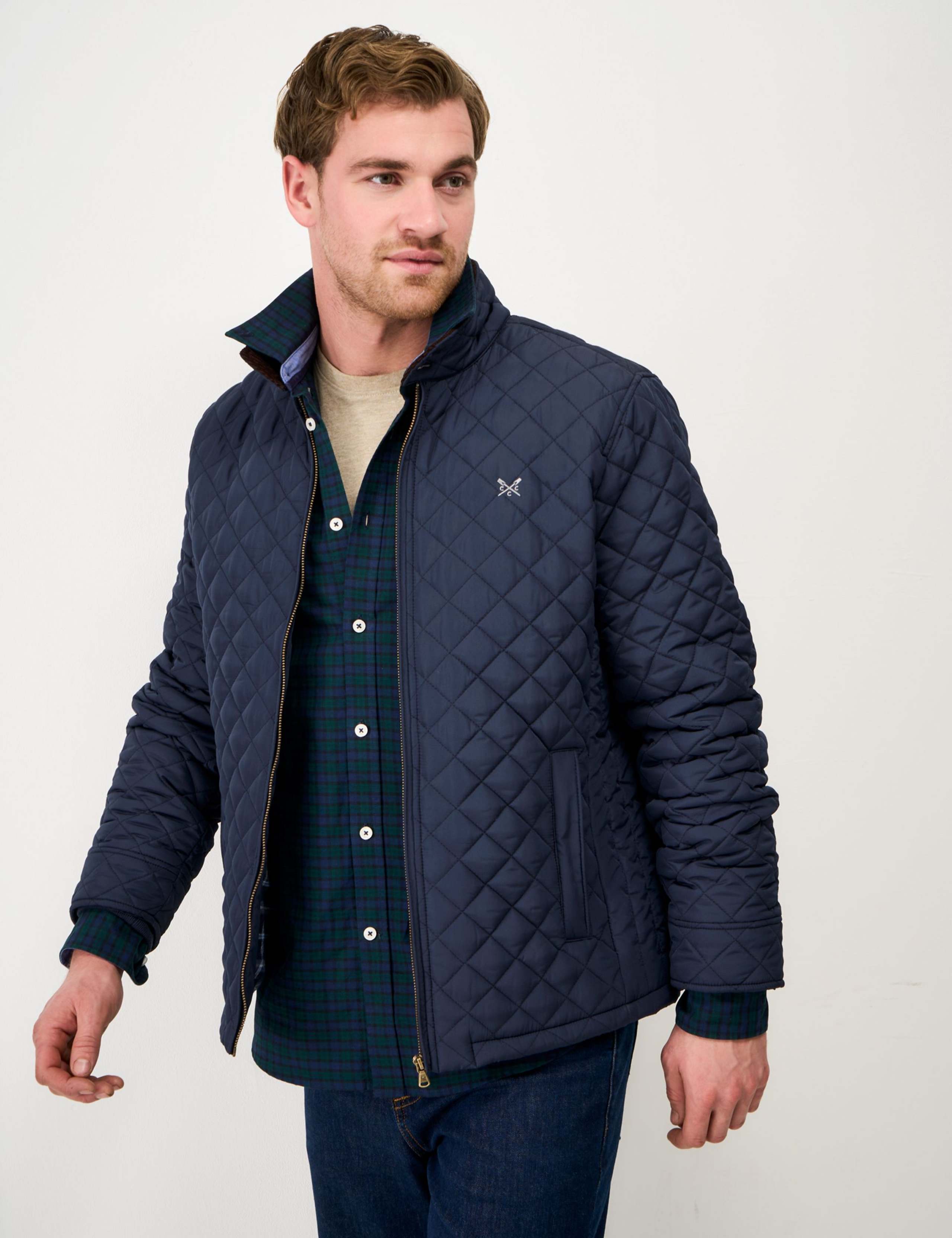 Pure Cotton Quilted Harrington Jacket 3 of 5