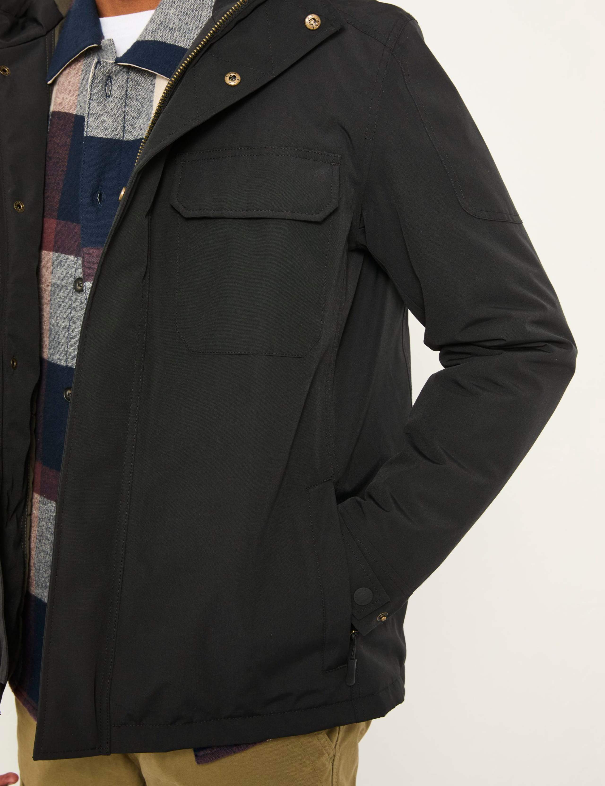 Hooded Waterproof Utility Jacket 4 of 5