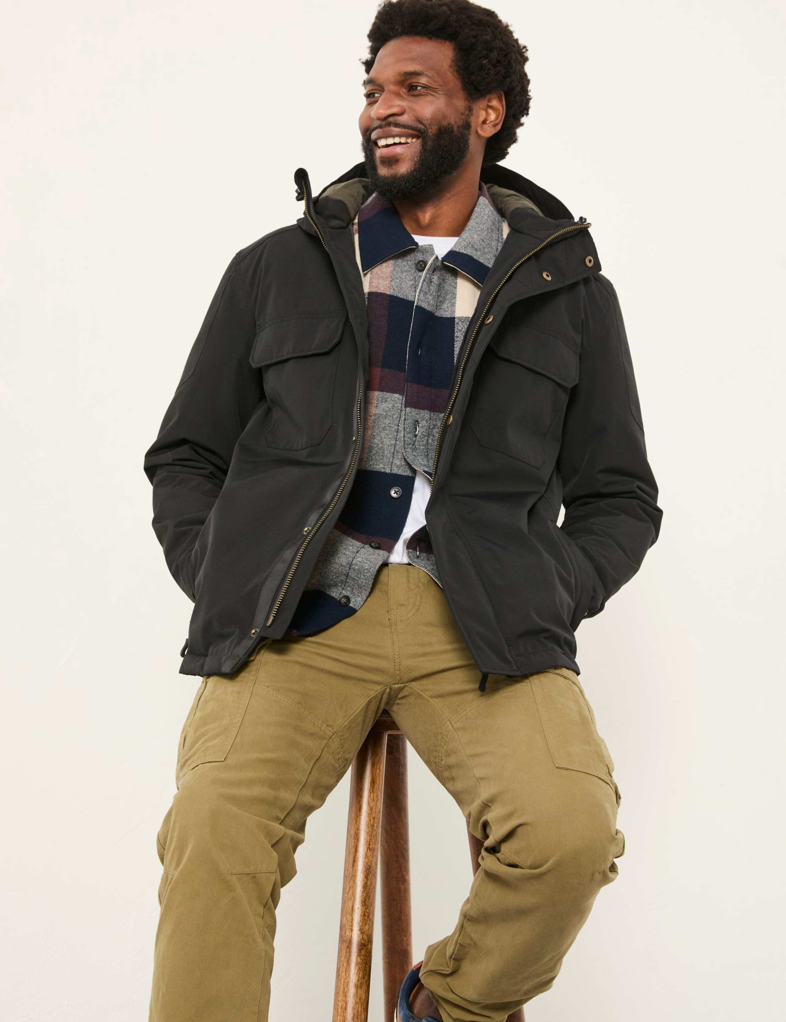 Hooded Waterproof Utility Jacket 5 of 5