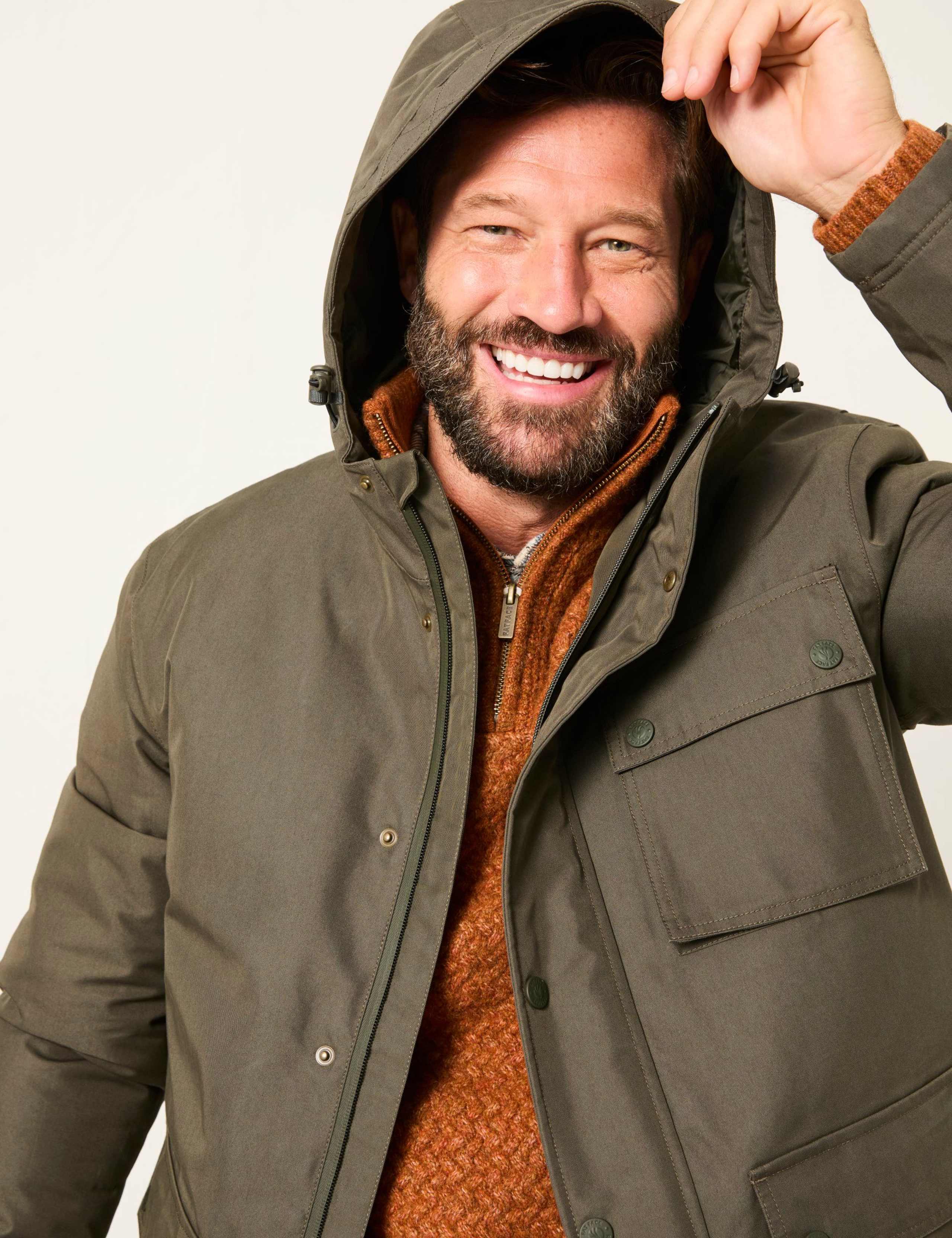 Cotton Rich Parka Jacket 3 of 5