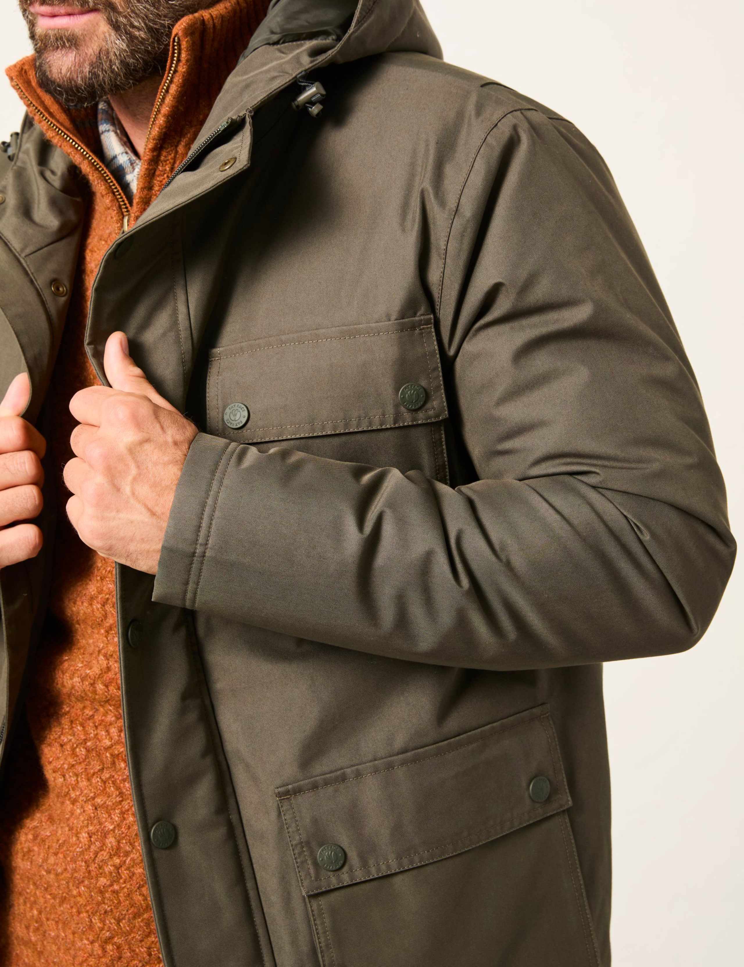 Cotton Rich Parka Jacket 5 of 5