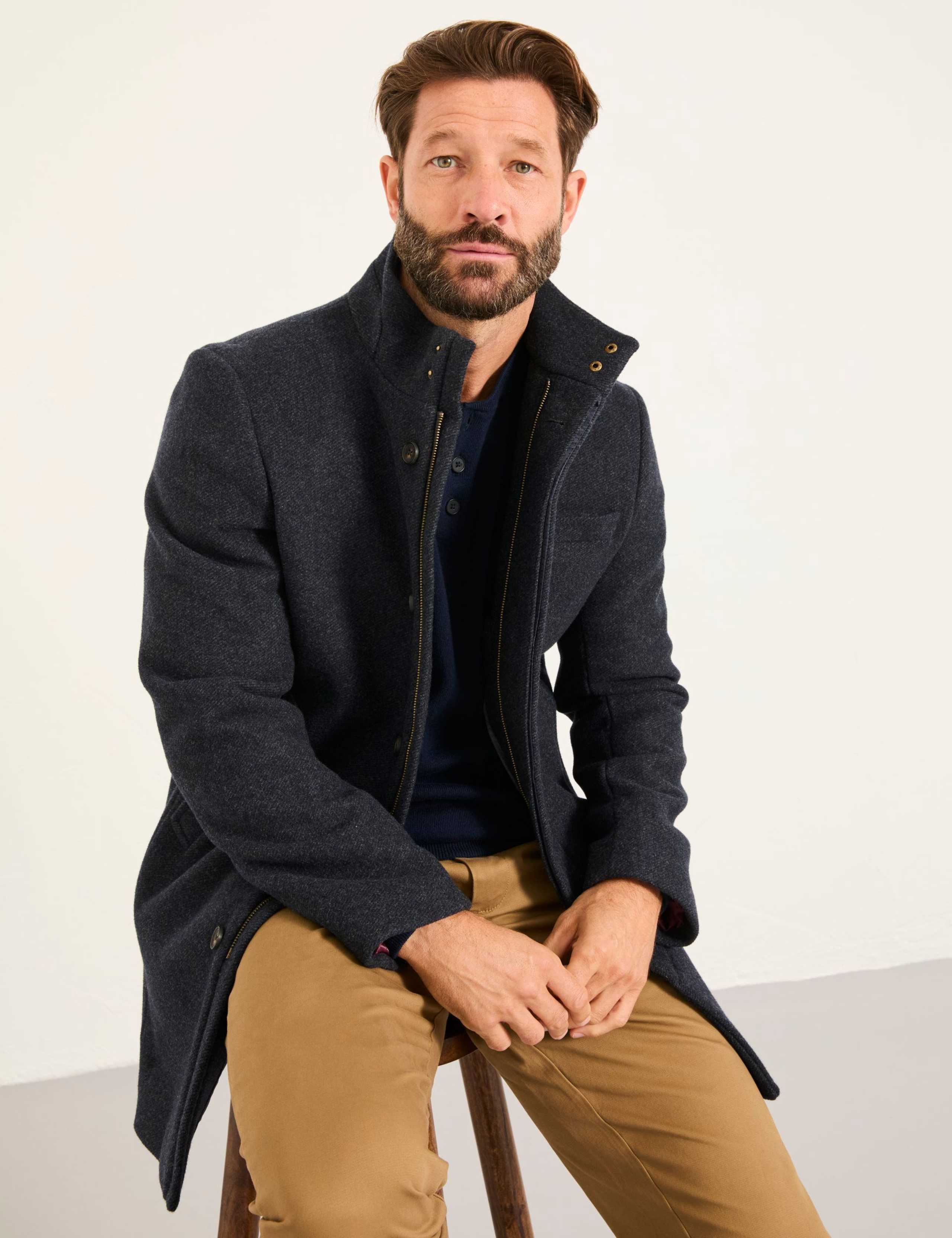 Wool Blend Overcoat 6 of 6