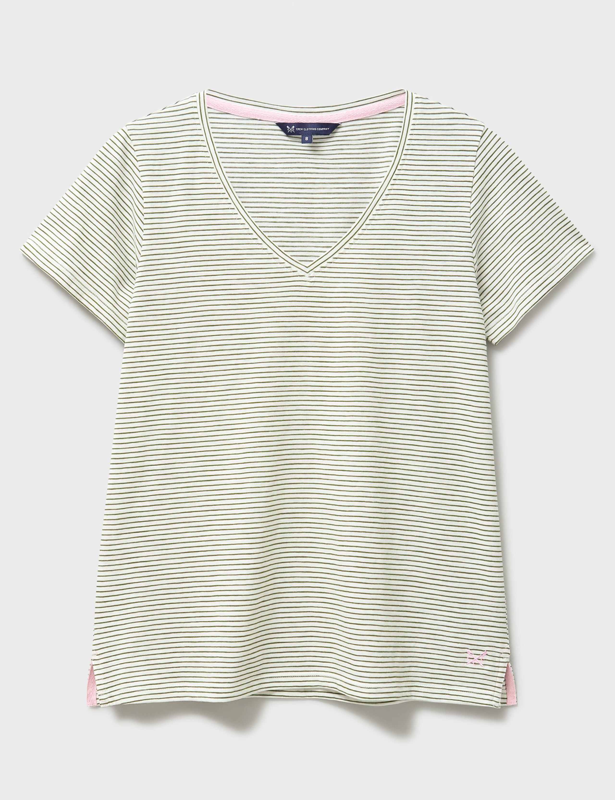 Pure Cotton Striped T-Shirt 2 of 5