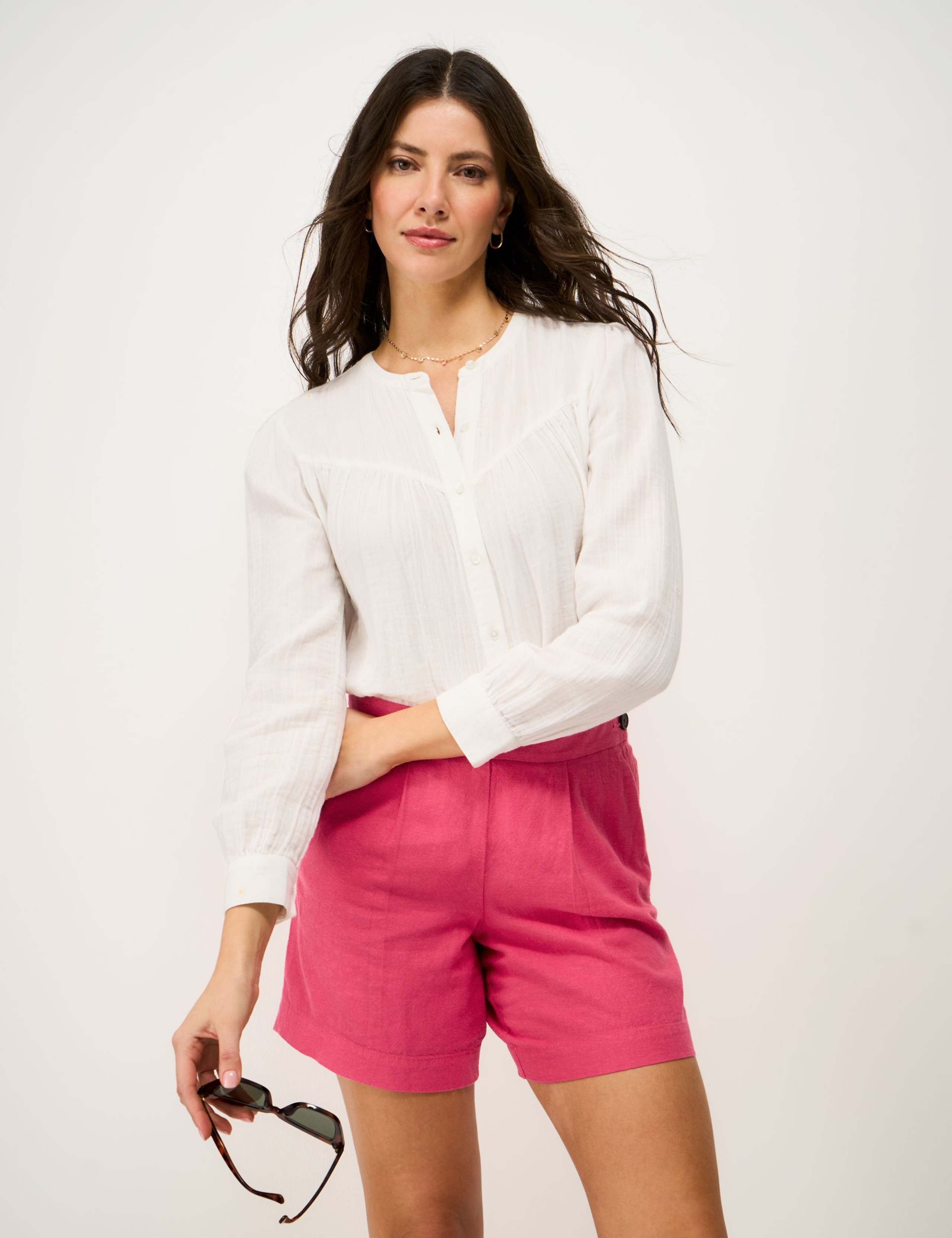 Linen Rich Shorts 1 of 5