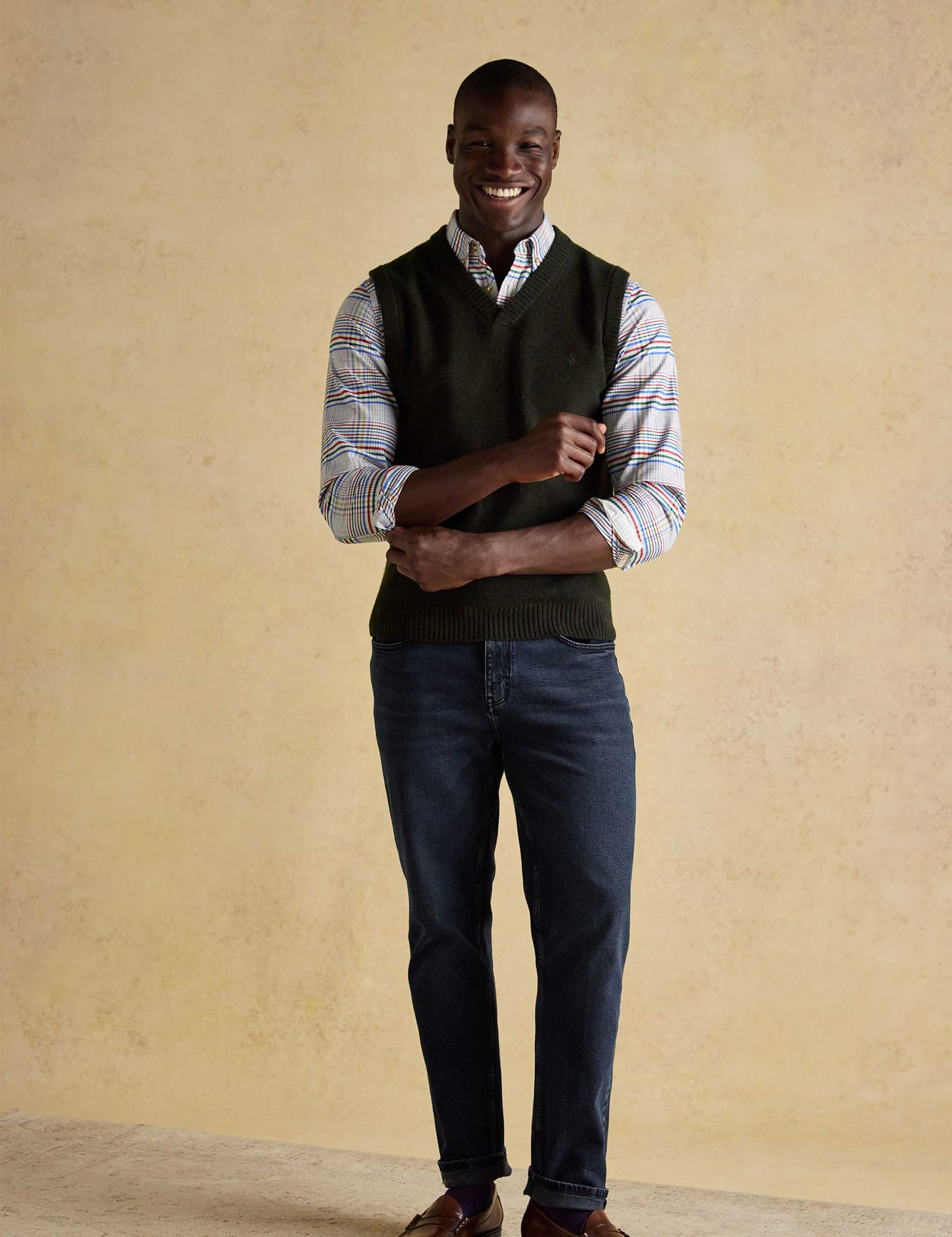 Wool Rich Knitted Vest 3 of 9
