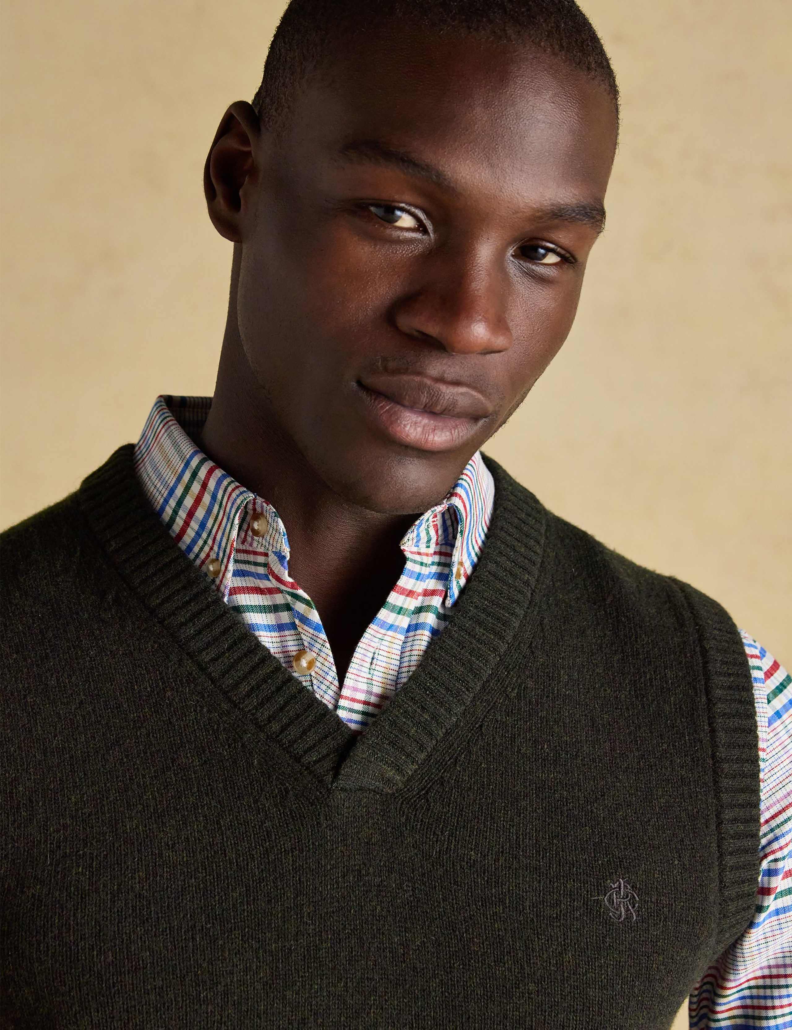 Wool Rich Knitted Vest 6 of 9