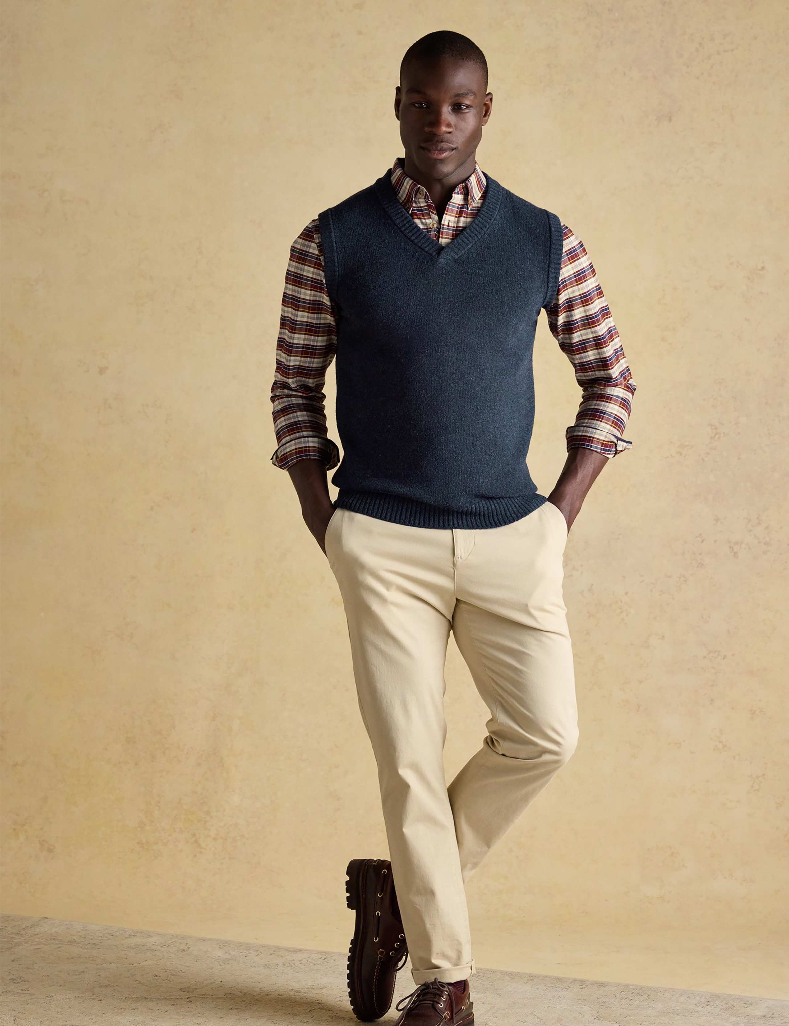 Wool Rich Knitted Vest 3 of 6