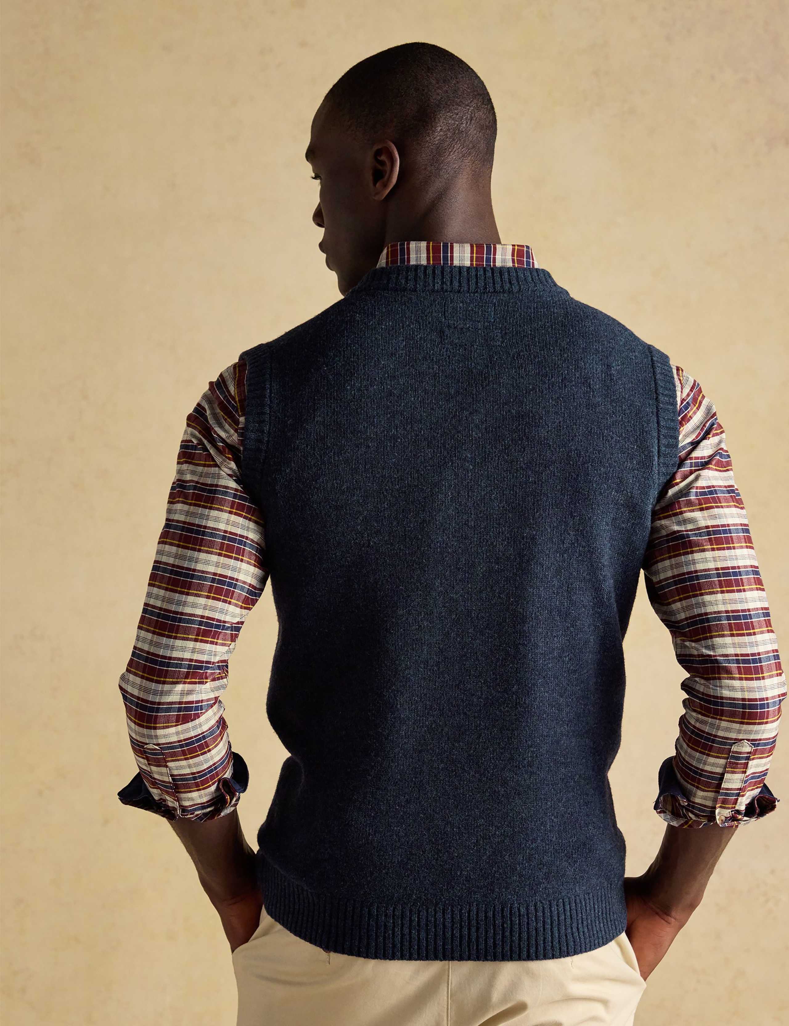 Wool Rich Knitted Vest 4 of 6