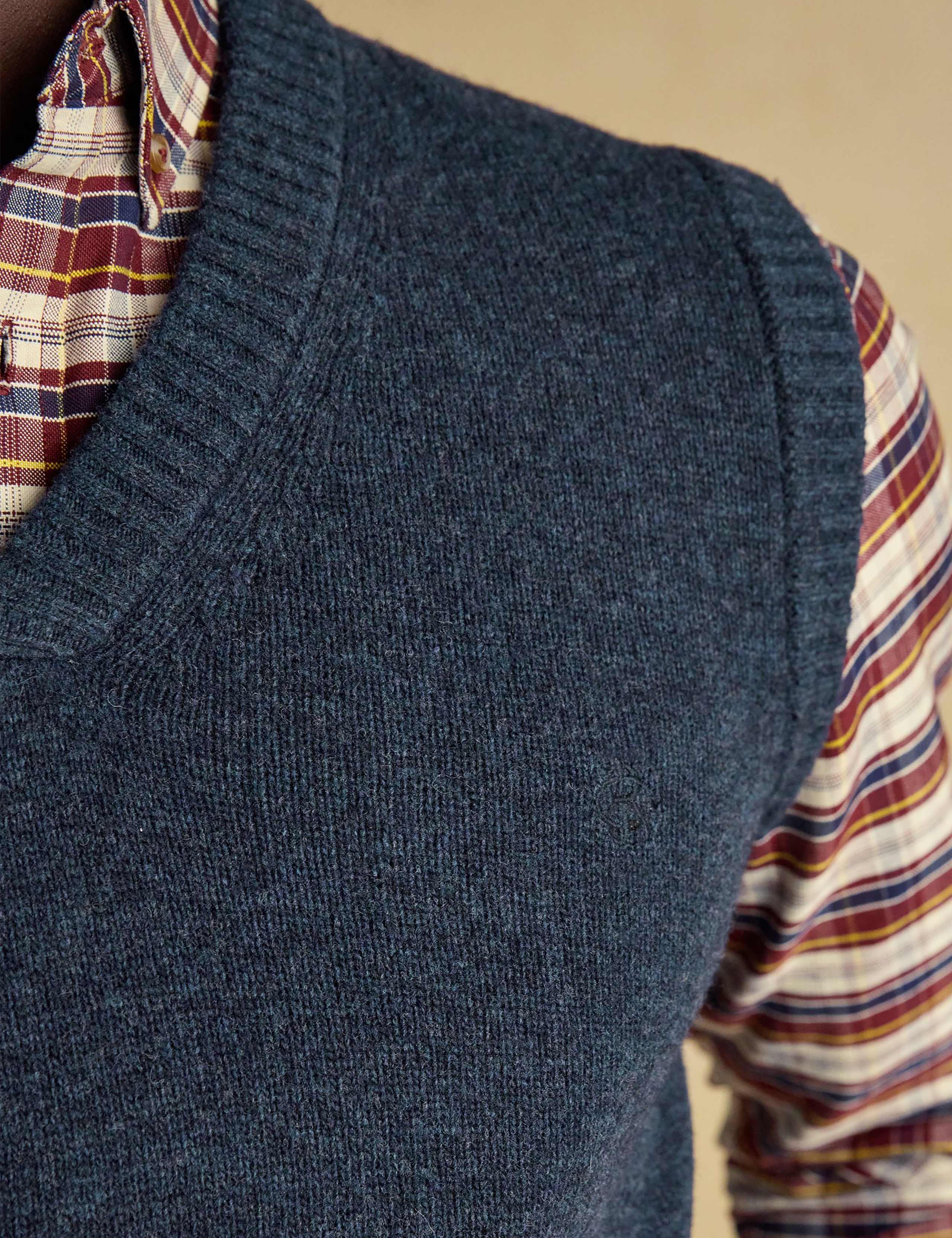 Wool Rich Knitted Vest 6 of 6