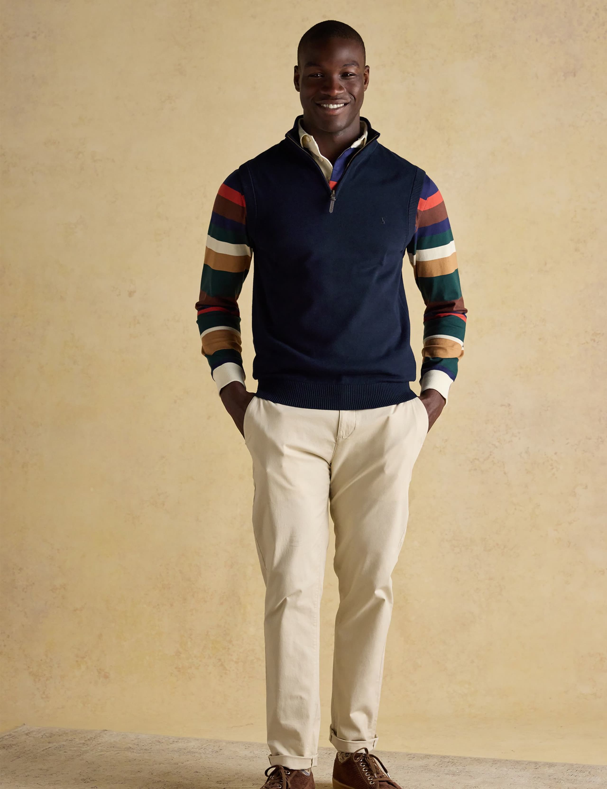 Pure Cotton Quarter Zip Tank Top 3 of 7