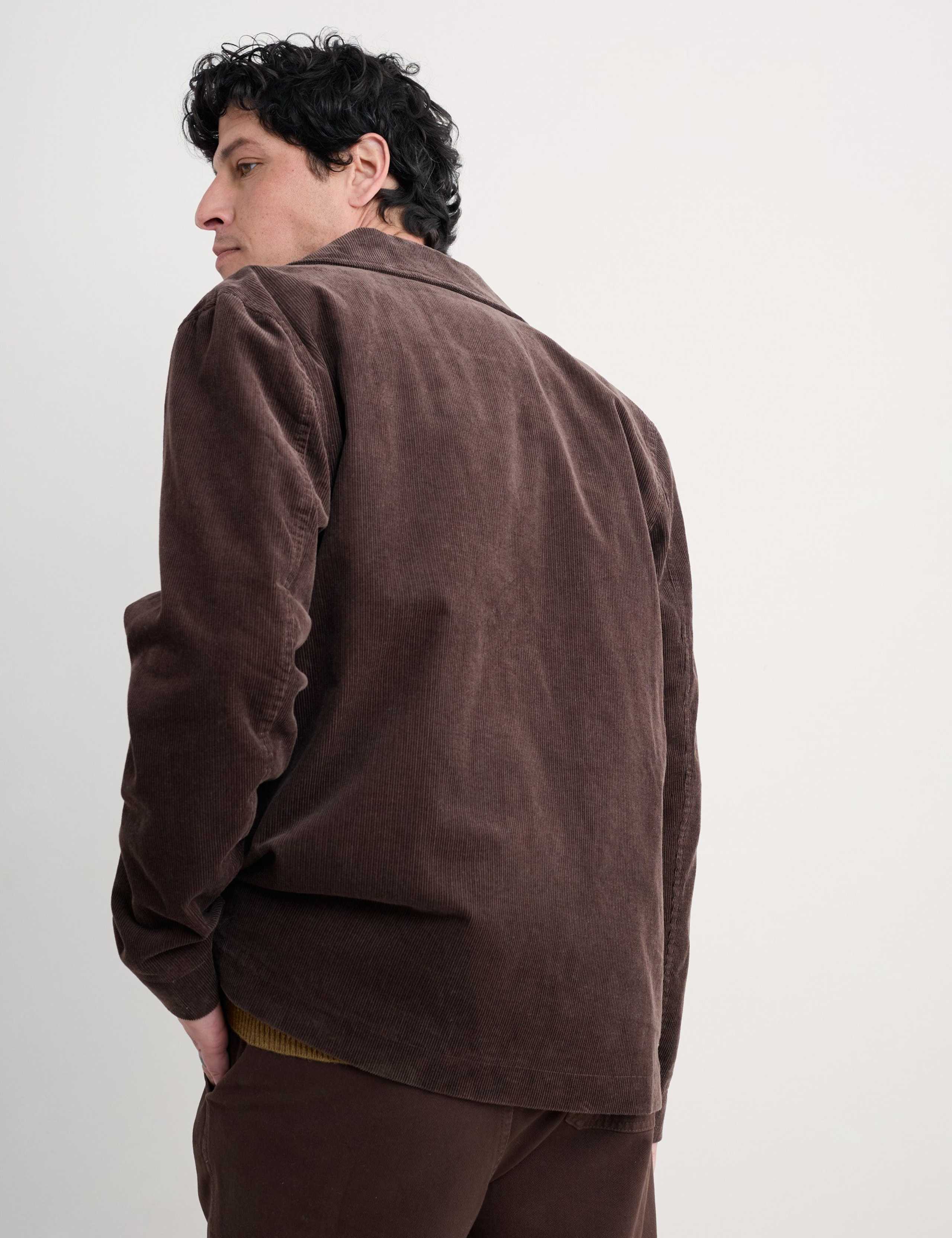 Relaxed Fit Pure Cotton Textured Blazer 4 of 5