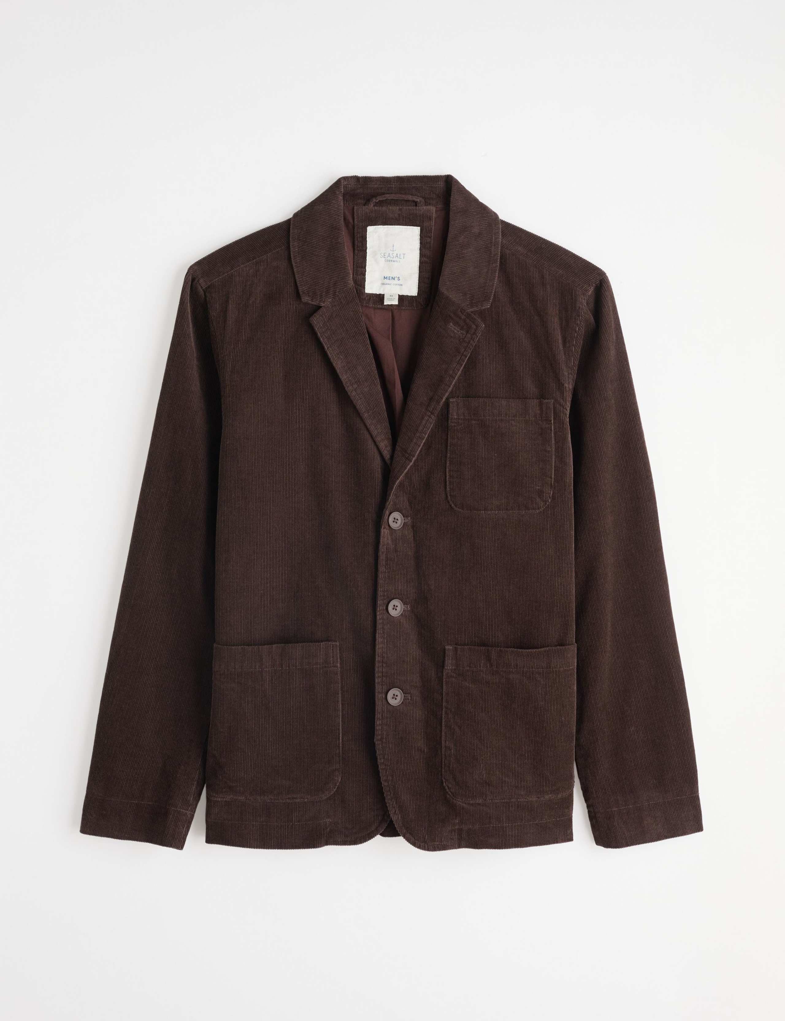 Relaxed Fit Pure Cotton Textured Blazer 2 of 5