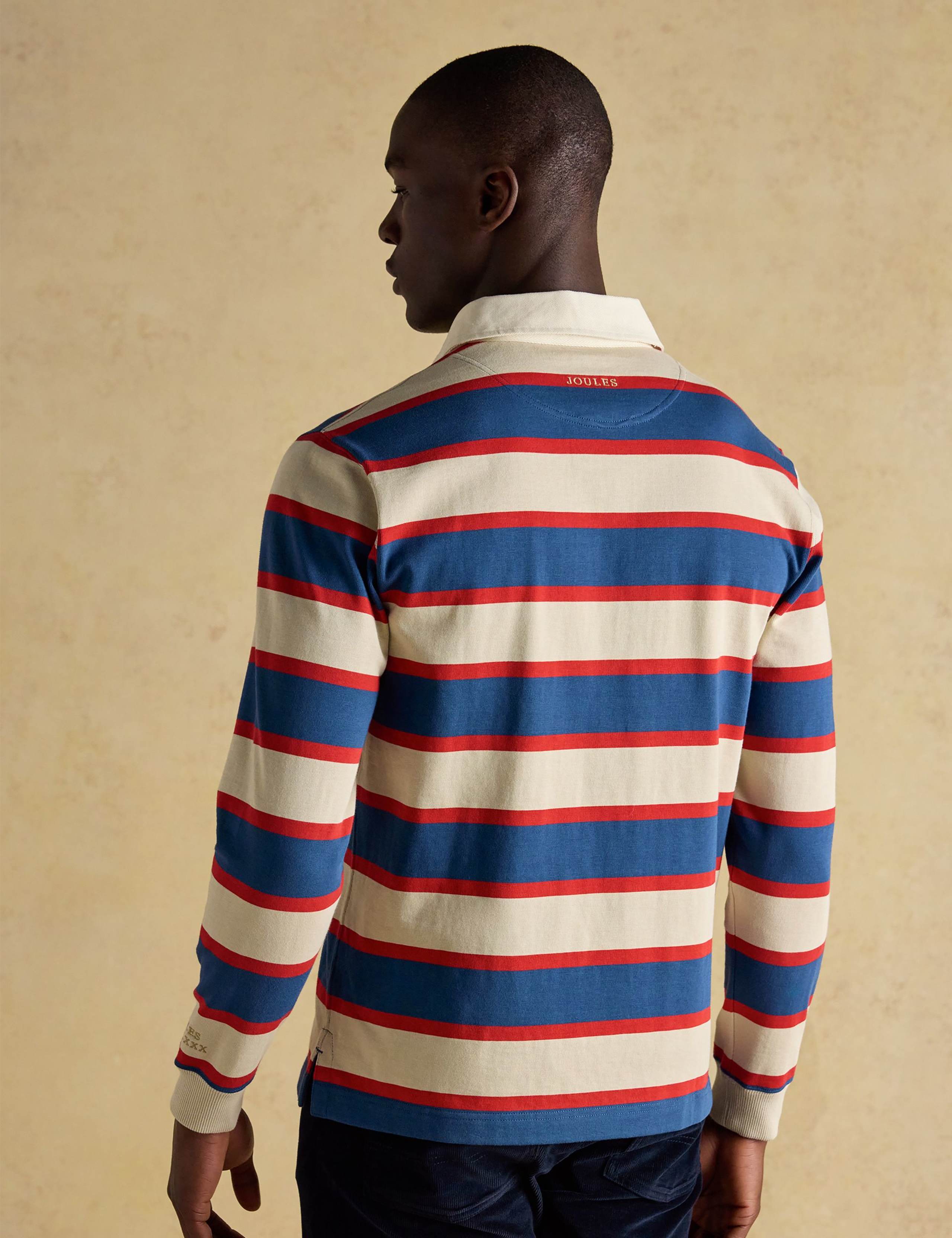 Pure Cotton Striped Rugby Shirt 4 of 7
