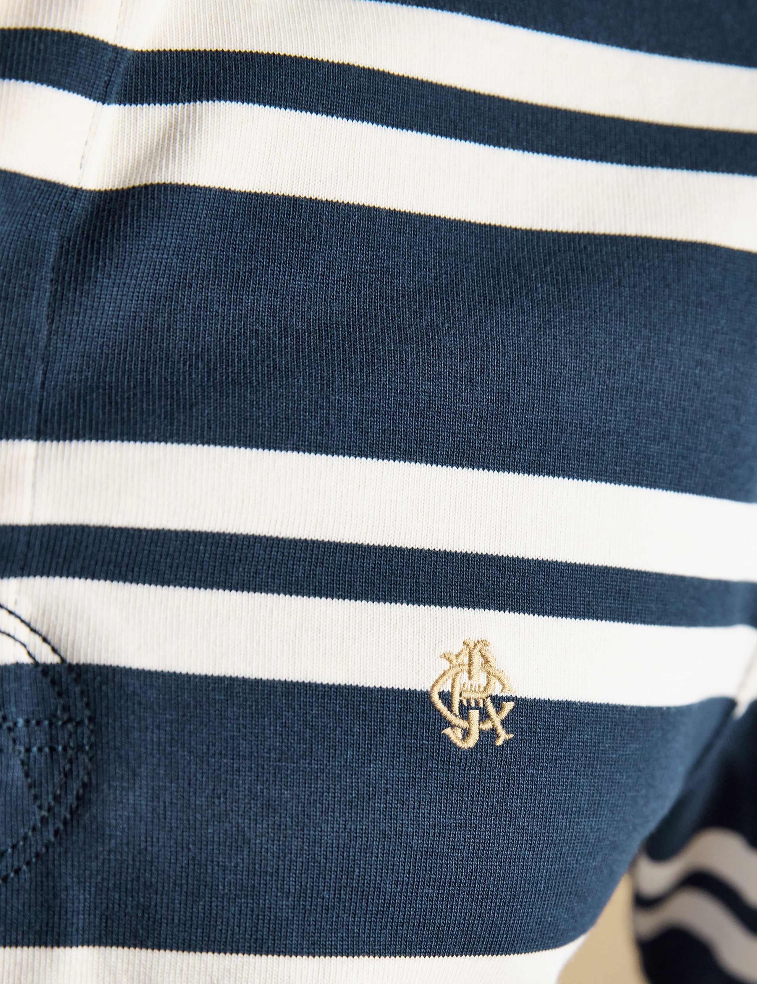 Pure Cotton Striped Rugby Shirt 4 of 9
