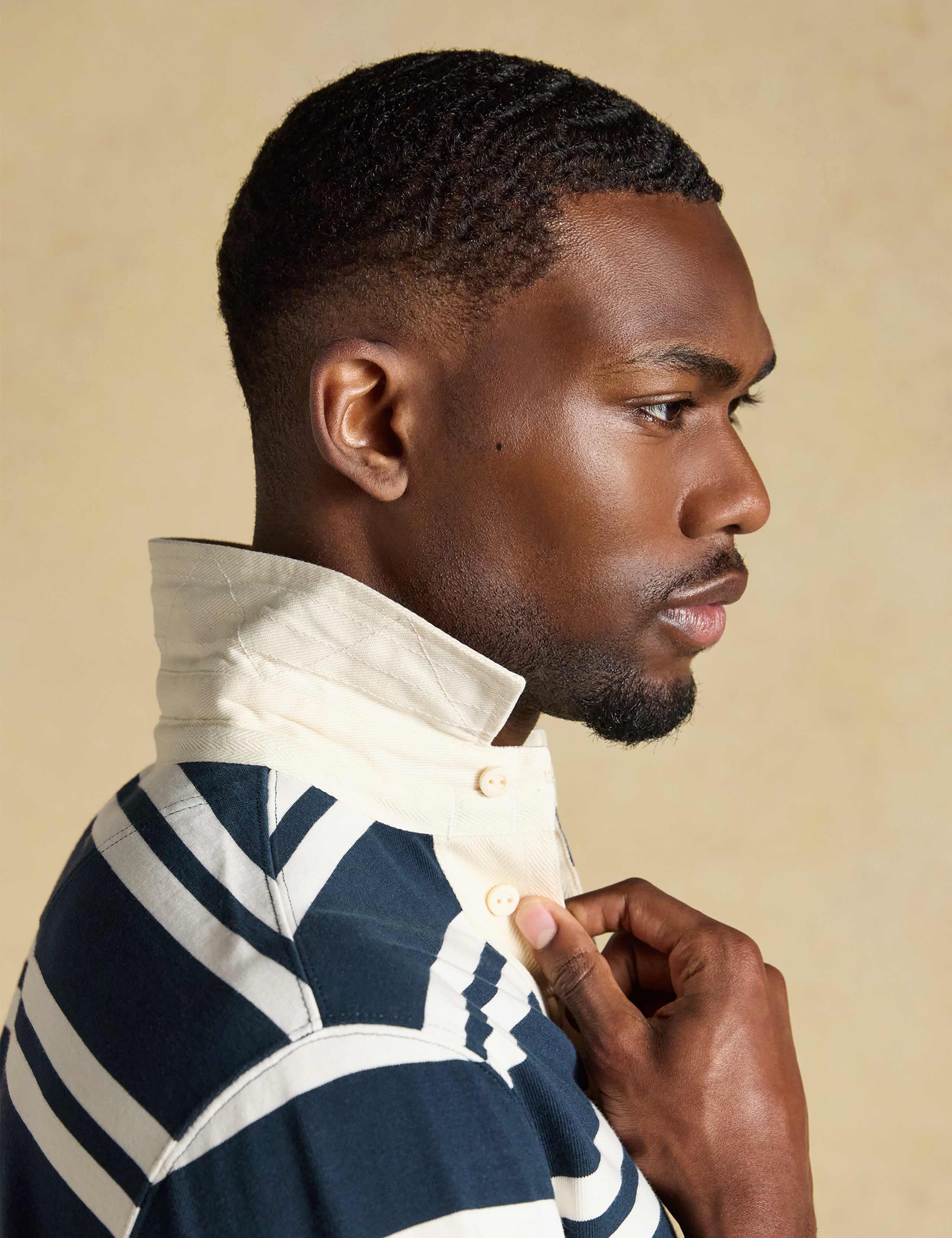 Pure Cotton Striped Rugby Shirt 5 of 9