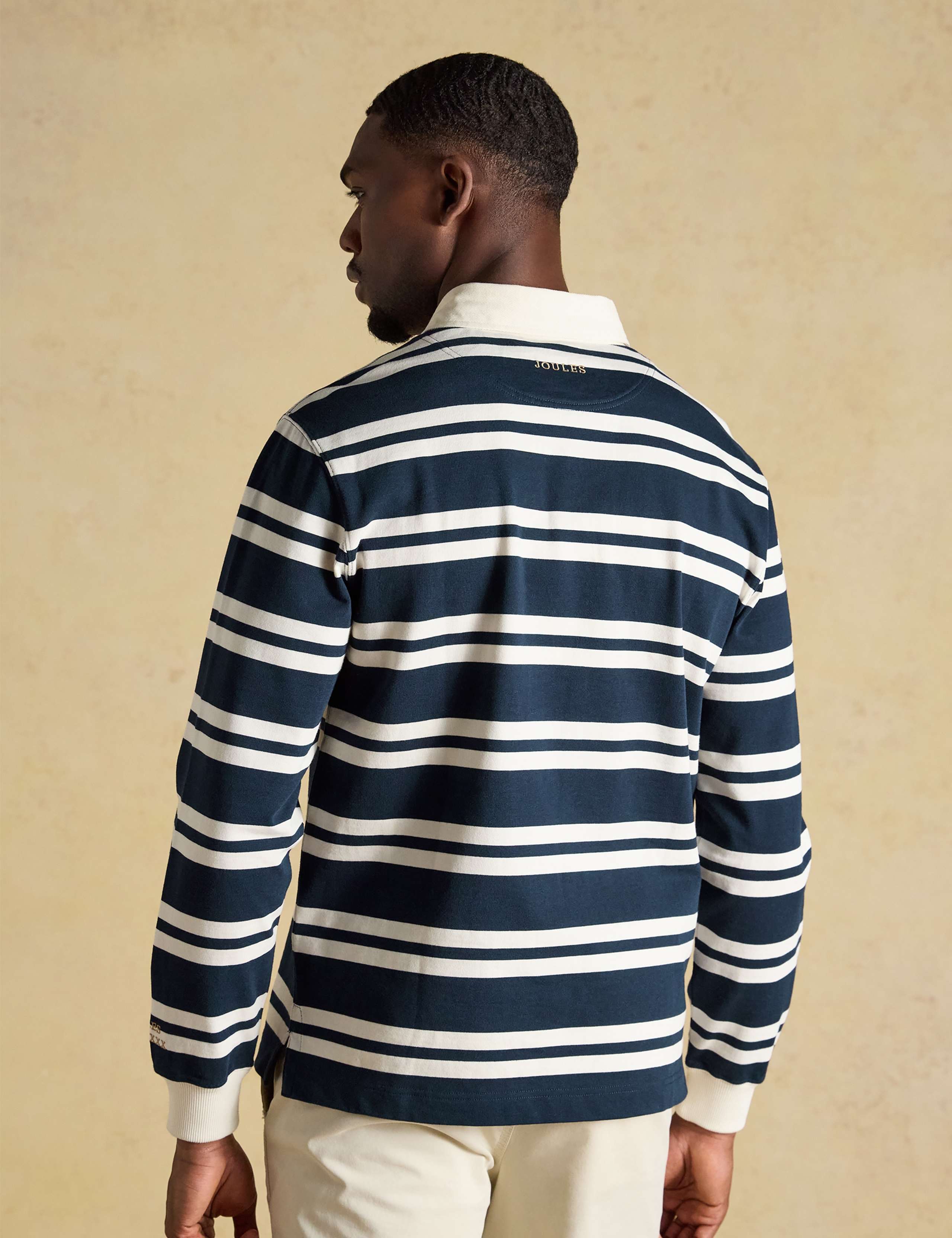 Pure Cotton Striped Rugby Shirt 7 of 9