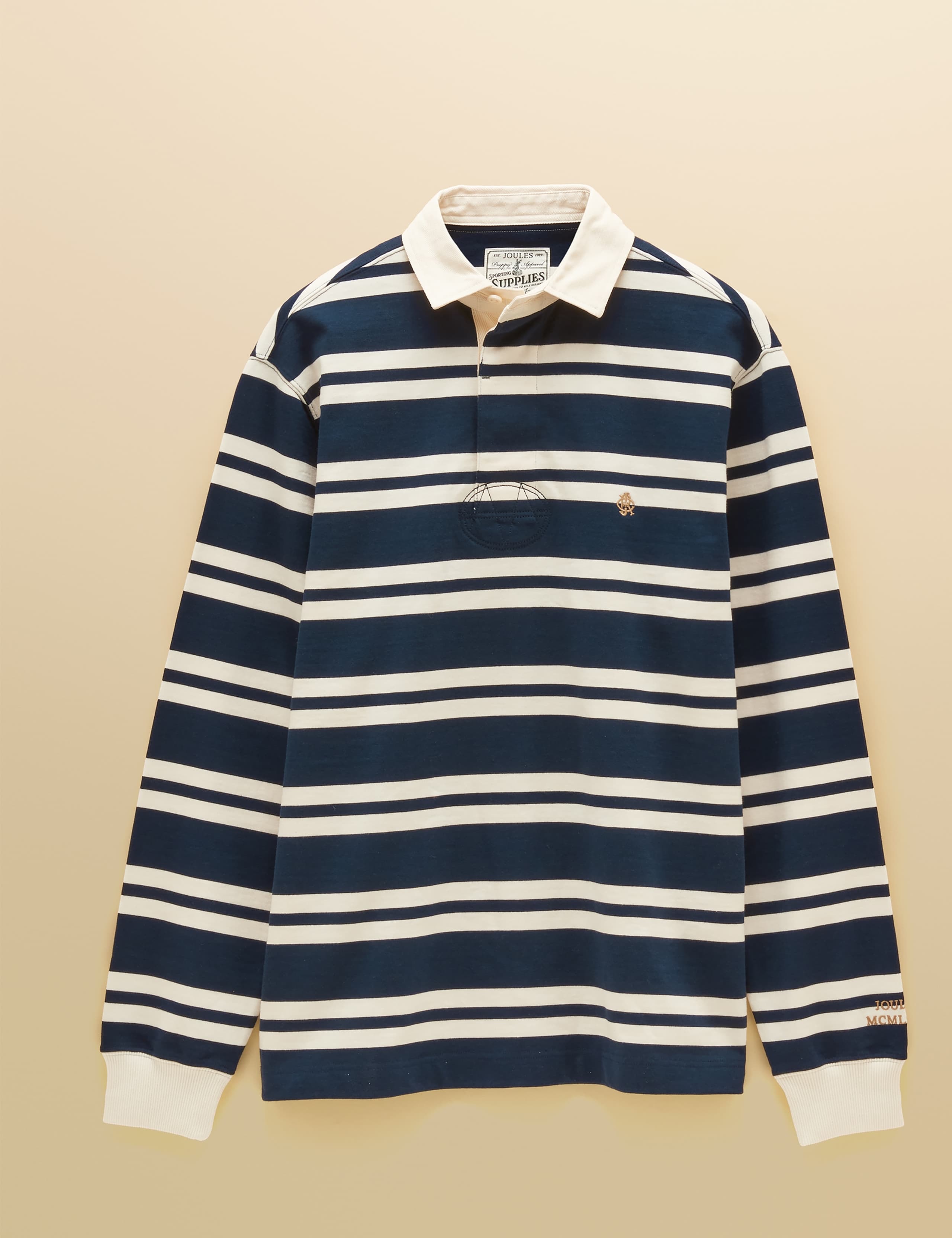 Pure Cotton Striped Rugby Shirt 2 of 9
