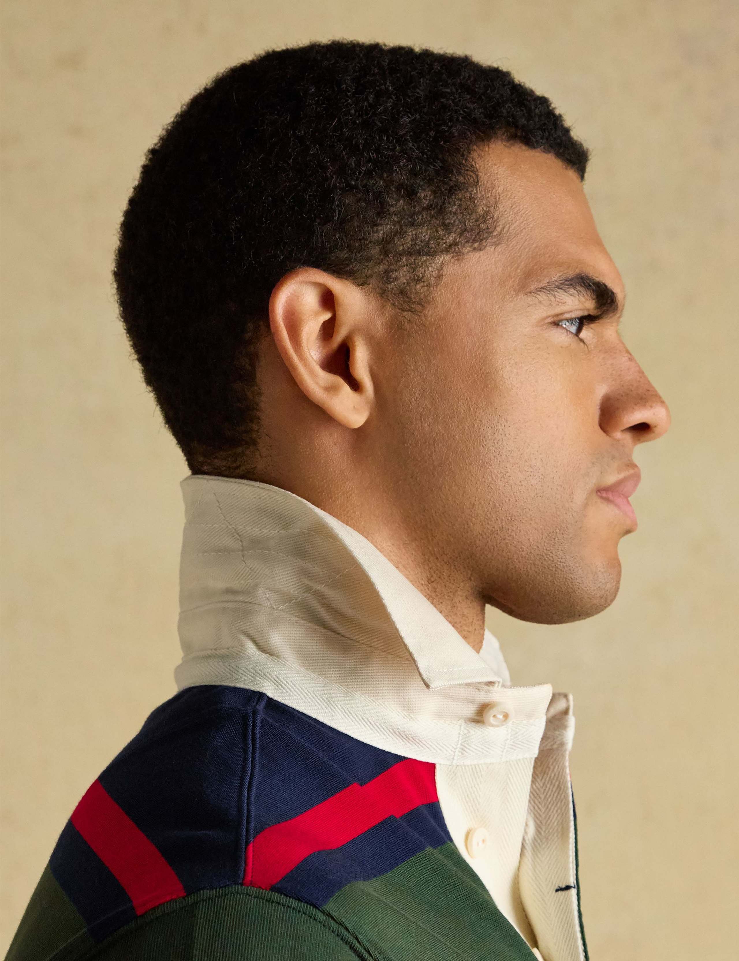 Pure Cotton Striped Rugby Shirt 6 of 9